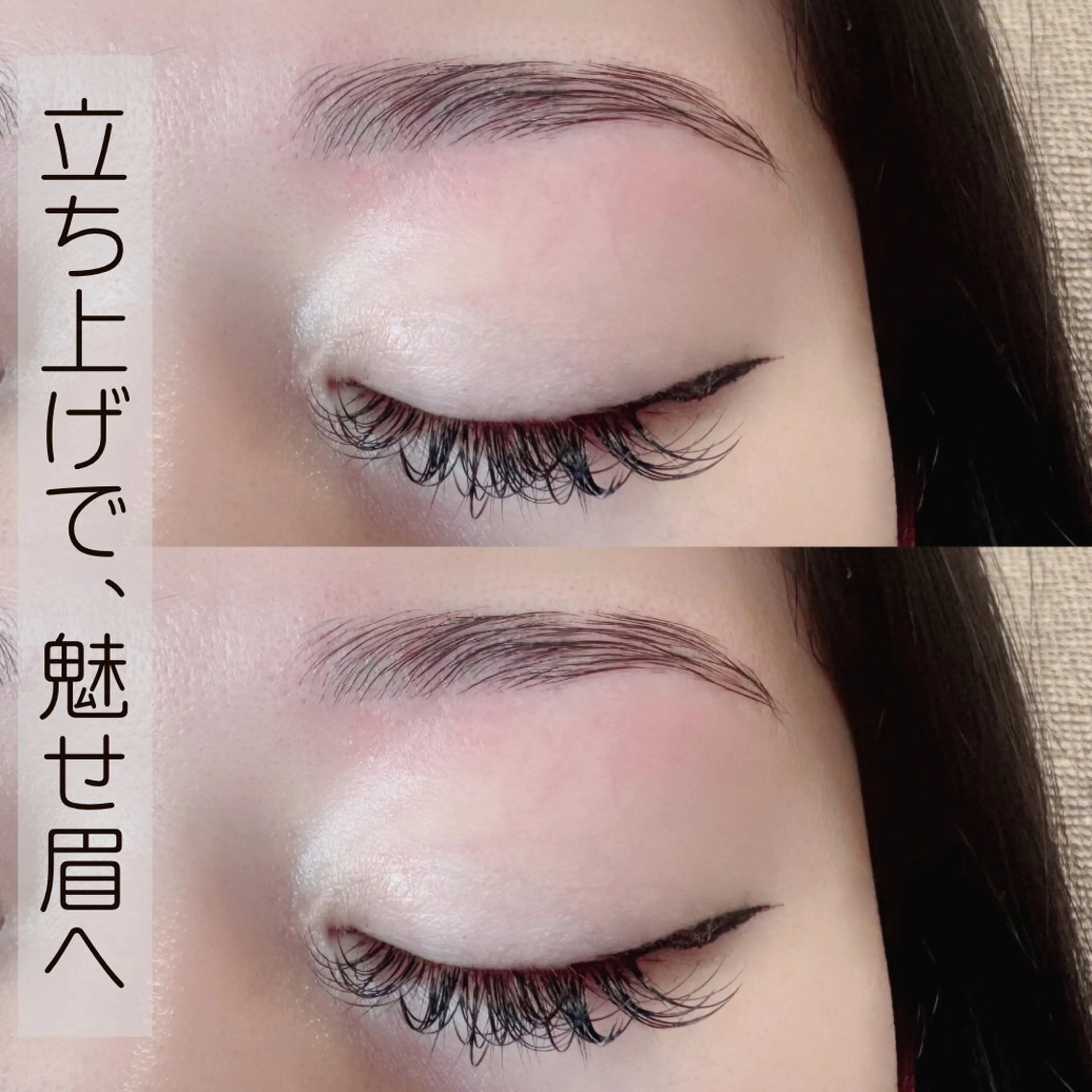 ハリウッドブロウリフト【眉毛パーマ】¥6,600の写真