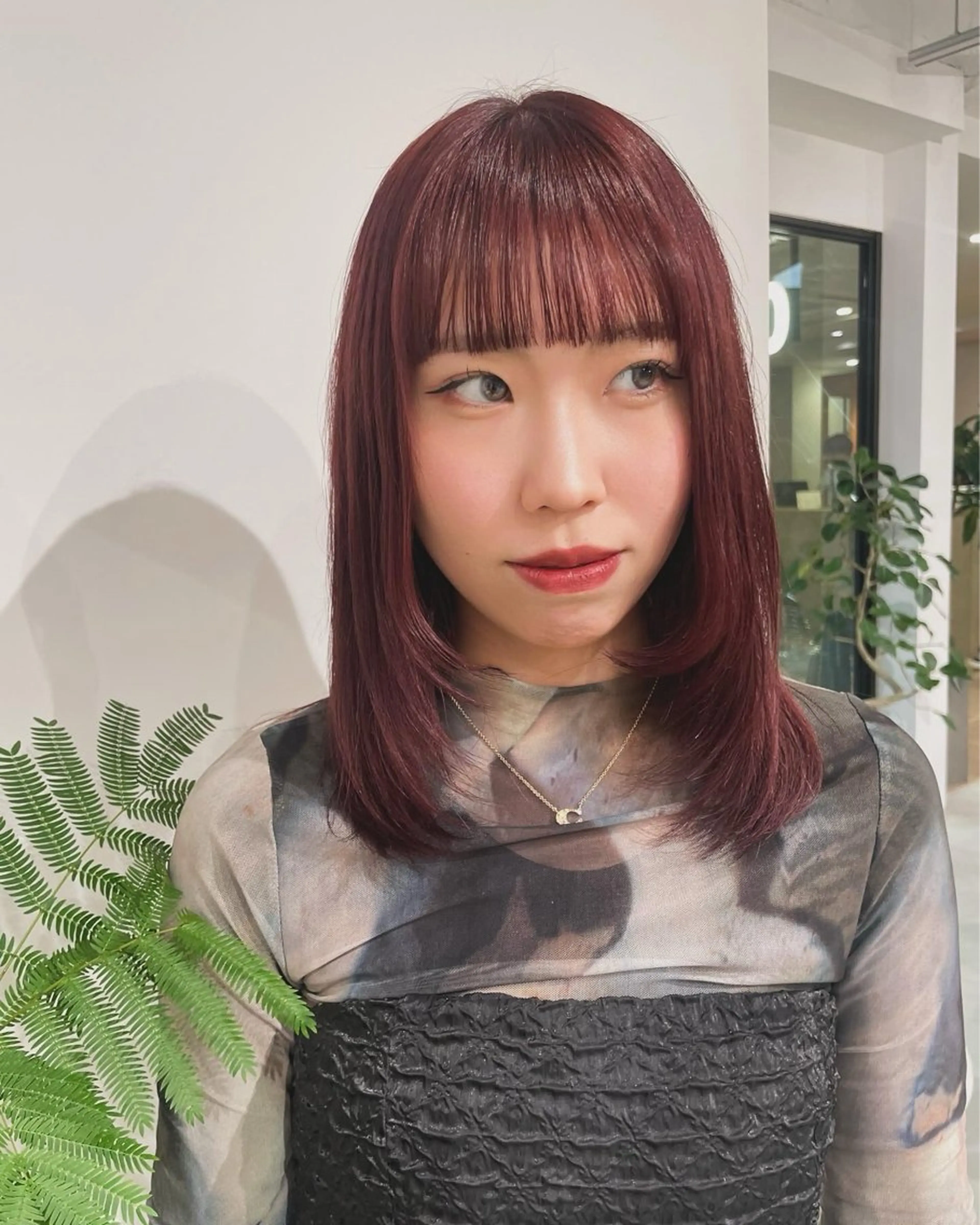 ロング ヘアカラー ショート/ボブ /綾華のヘアスタイル