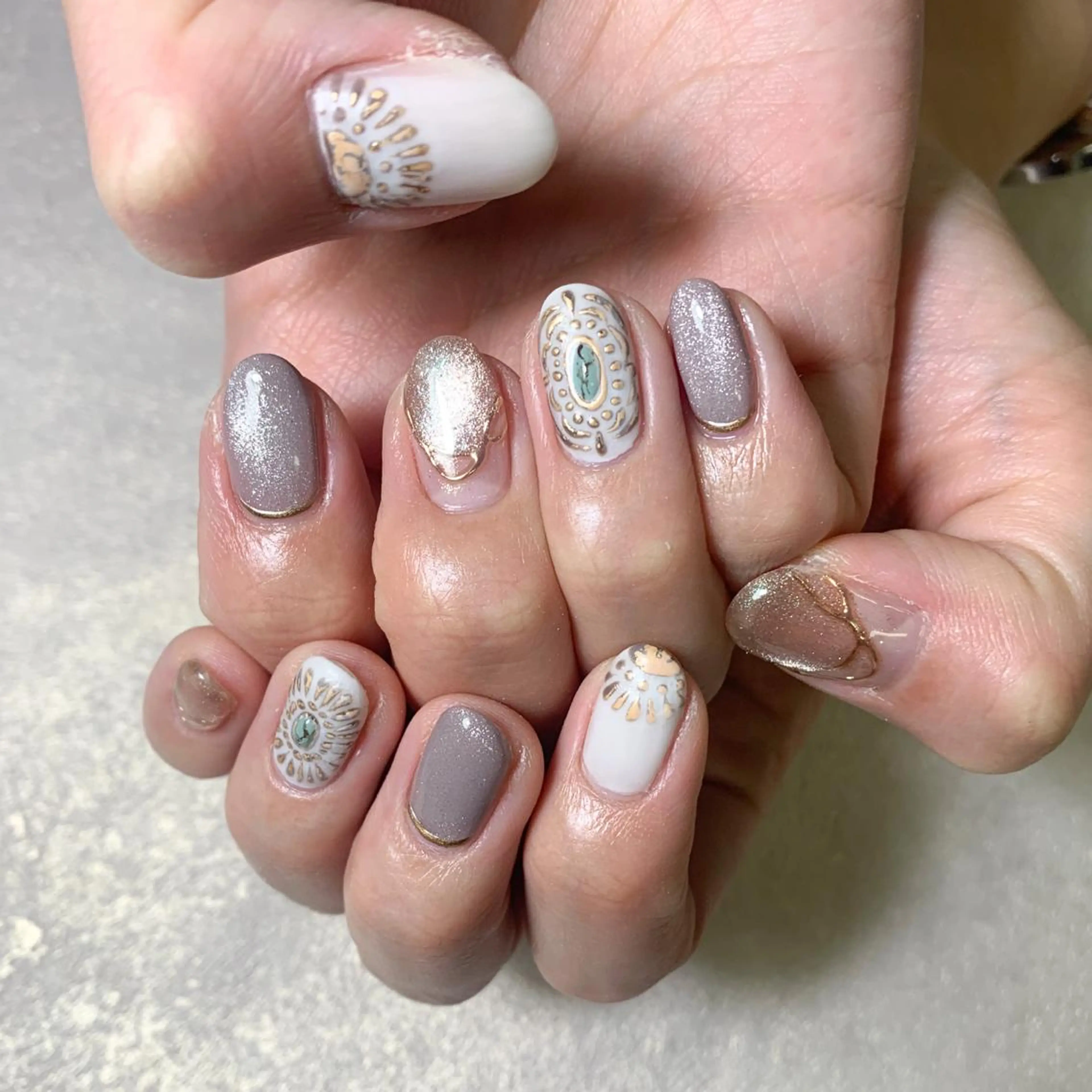 ネイル ハンドネイル atelier　FIORITURA所属・FIORITURA aiのネイルデザイン