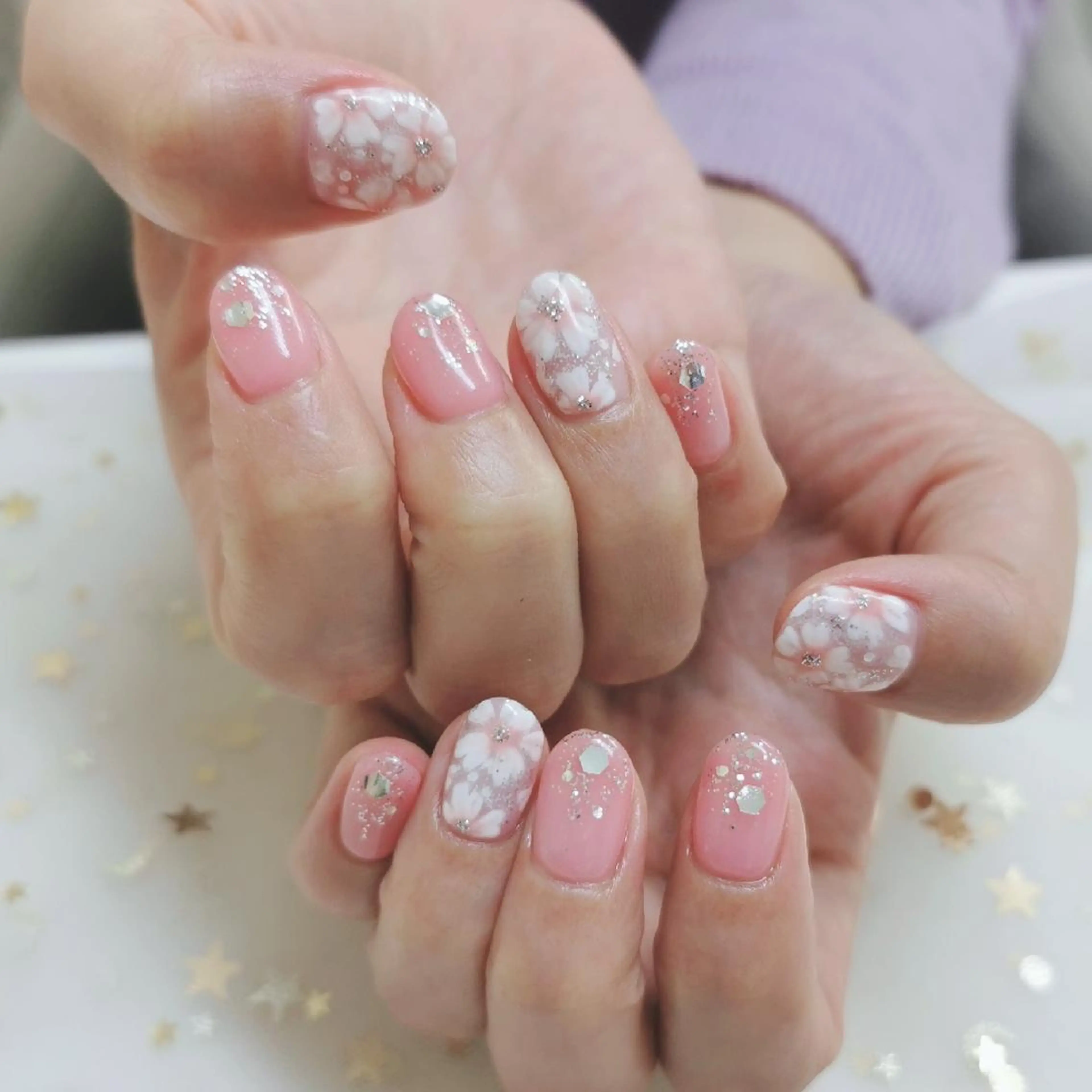 ネイル ハンドネイル 上福岡 らんらんのネイルデザイン