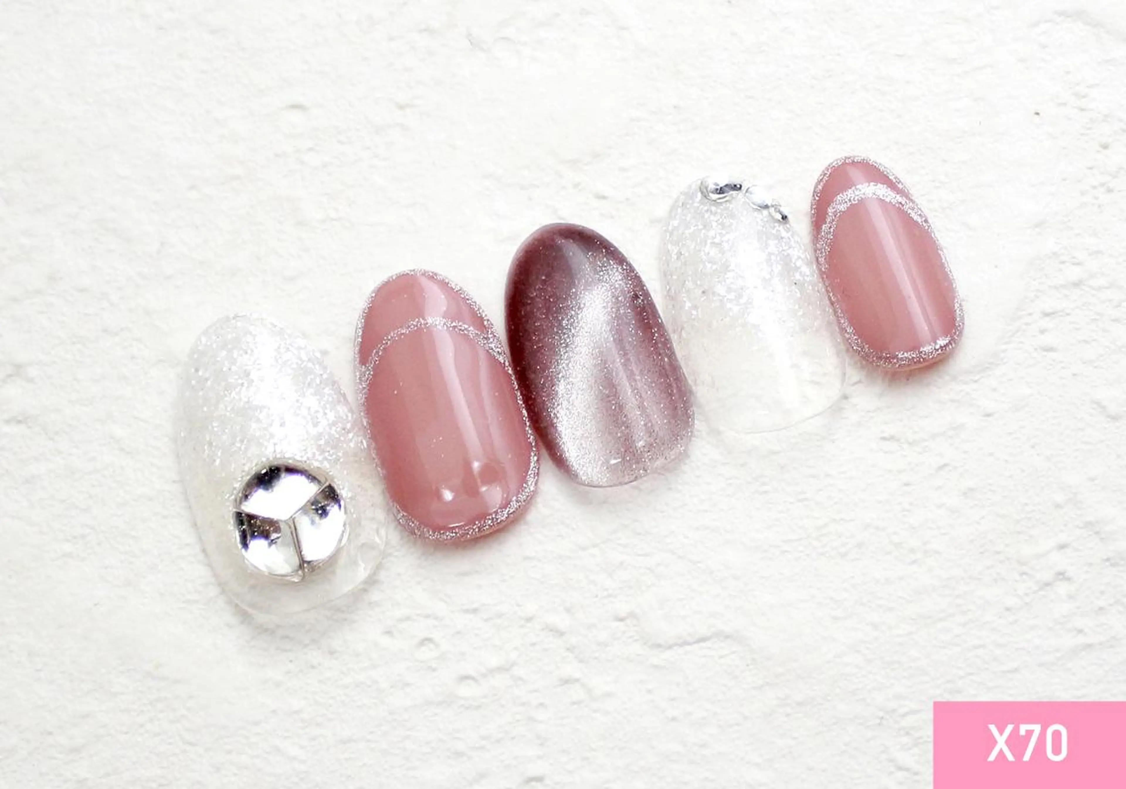 ネイル アートネイル ジェルネイル マグネットネイル ネイル nanのネイルデザイン