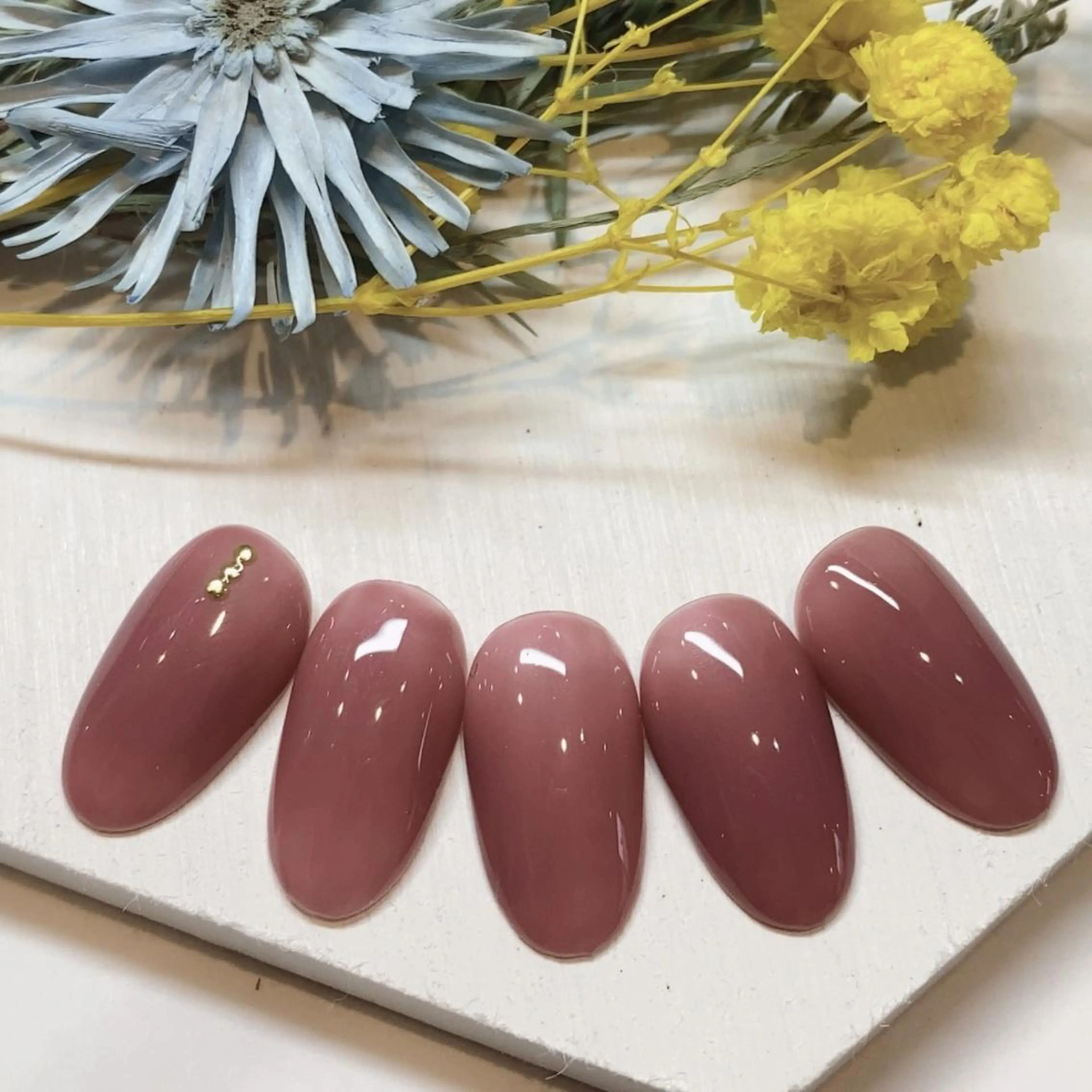 ネイル ワンカラーネイル zina 千葉2nd NONのネイルデザイン