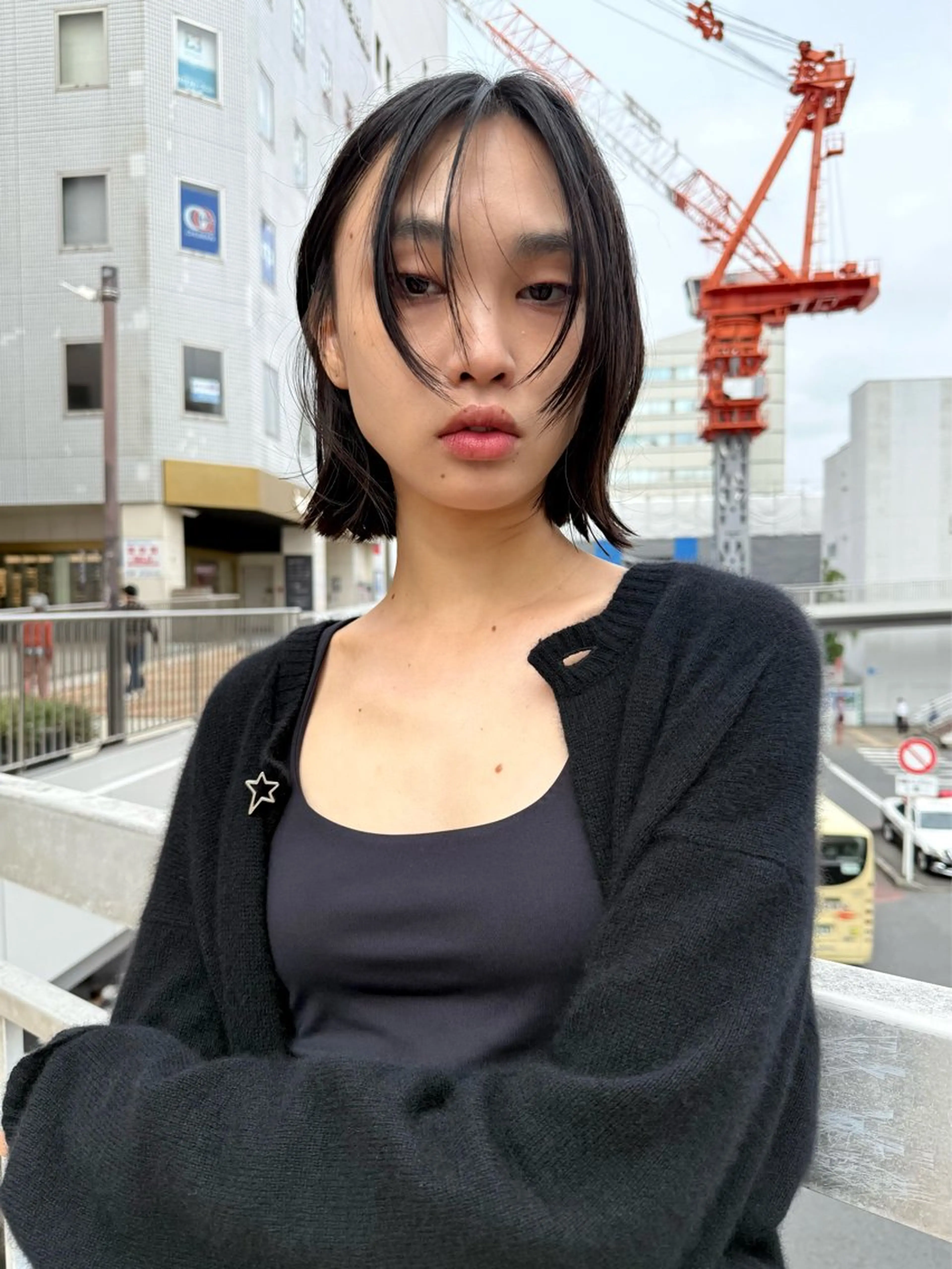 ミディアム カット レイヤー/顔周り/ Riku🪐のヘアスタイル