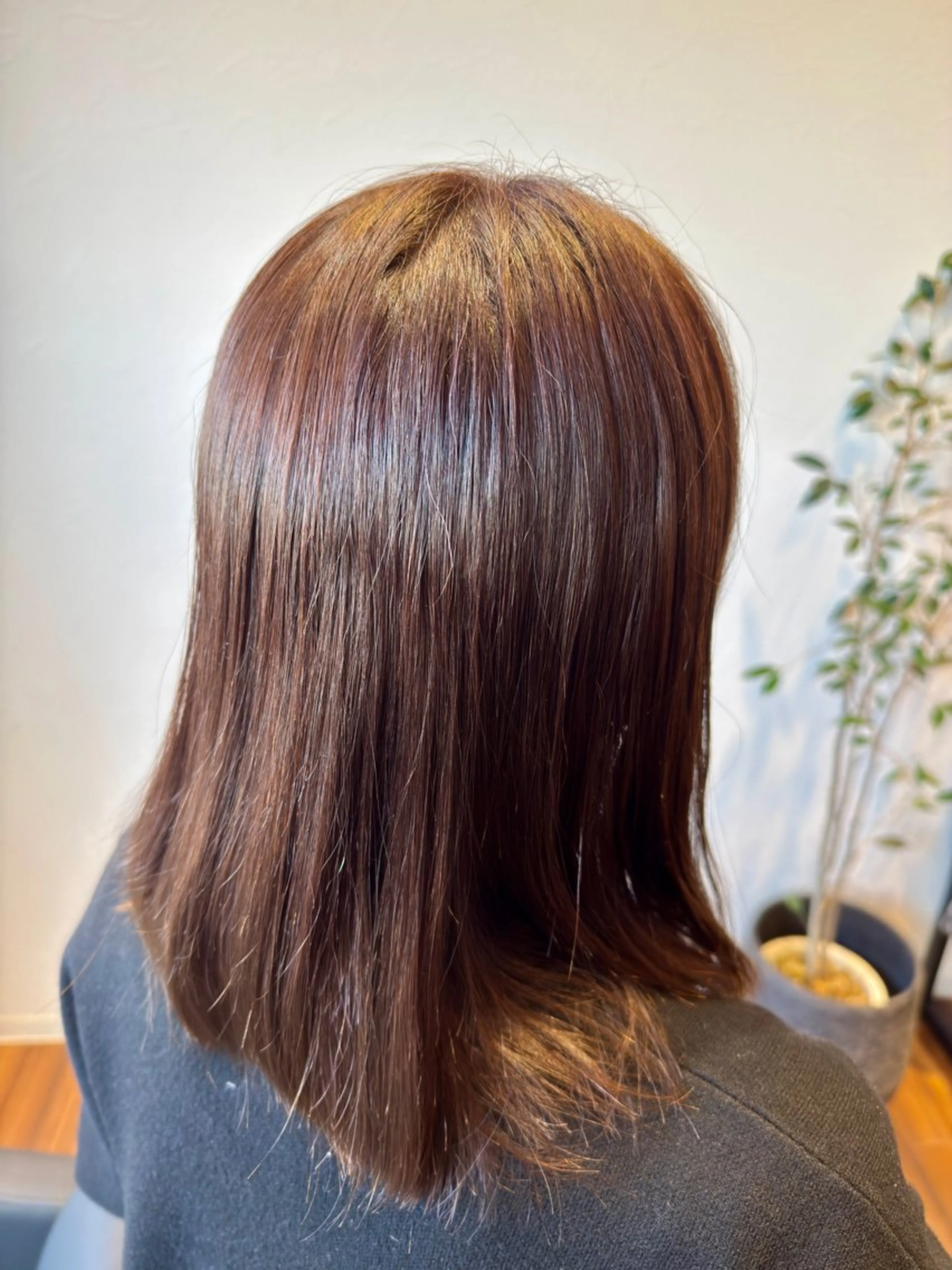 【ミニモ限定40%OFF❗️】シングルカラー＋シャンプー&ブロー込みの写真