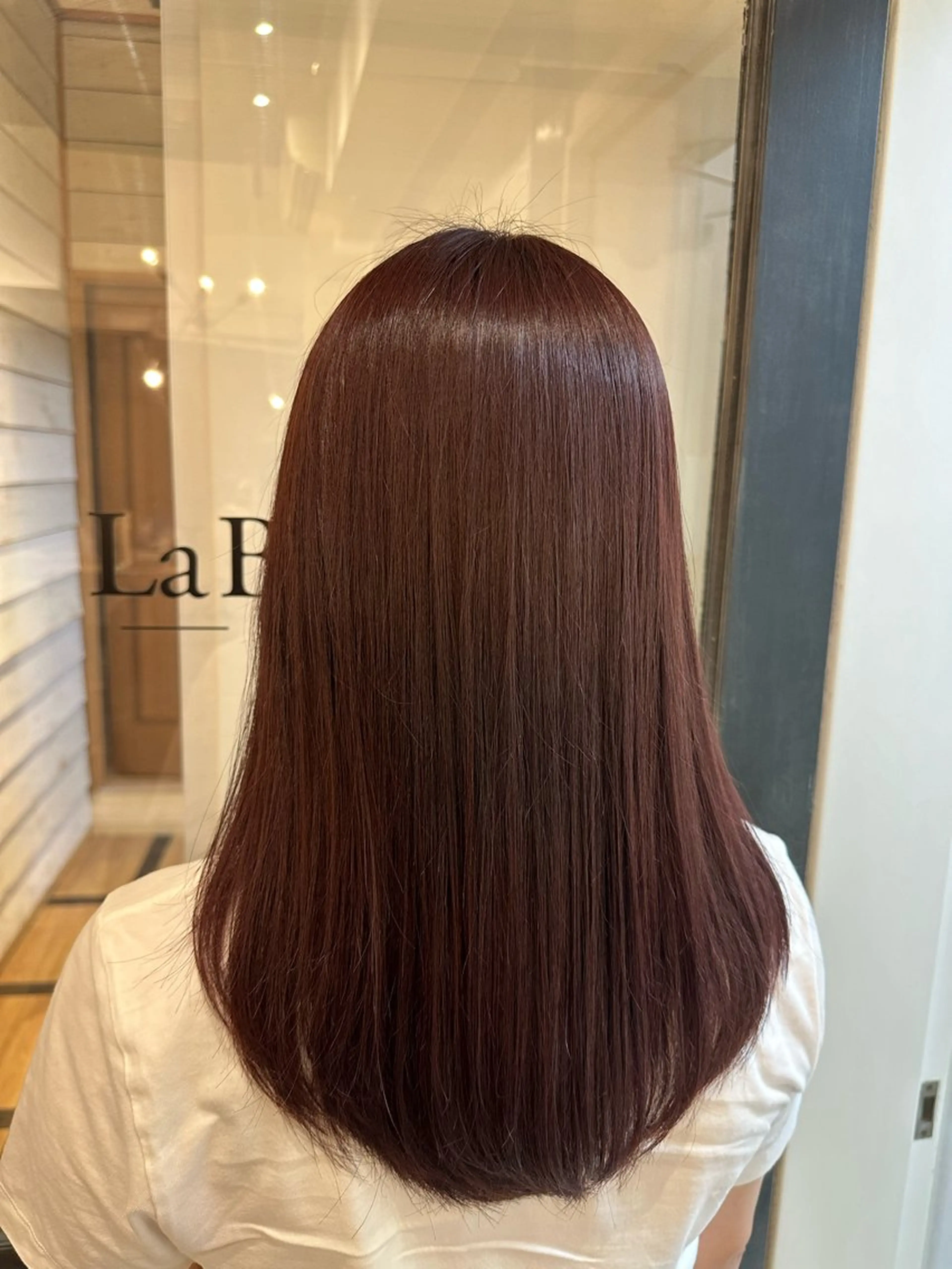 セミロング La bonheur hair reve 池袋店所属・🐈‍⬛ マナカ🐈‍⬛のヘアスタイル