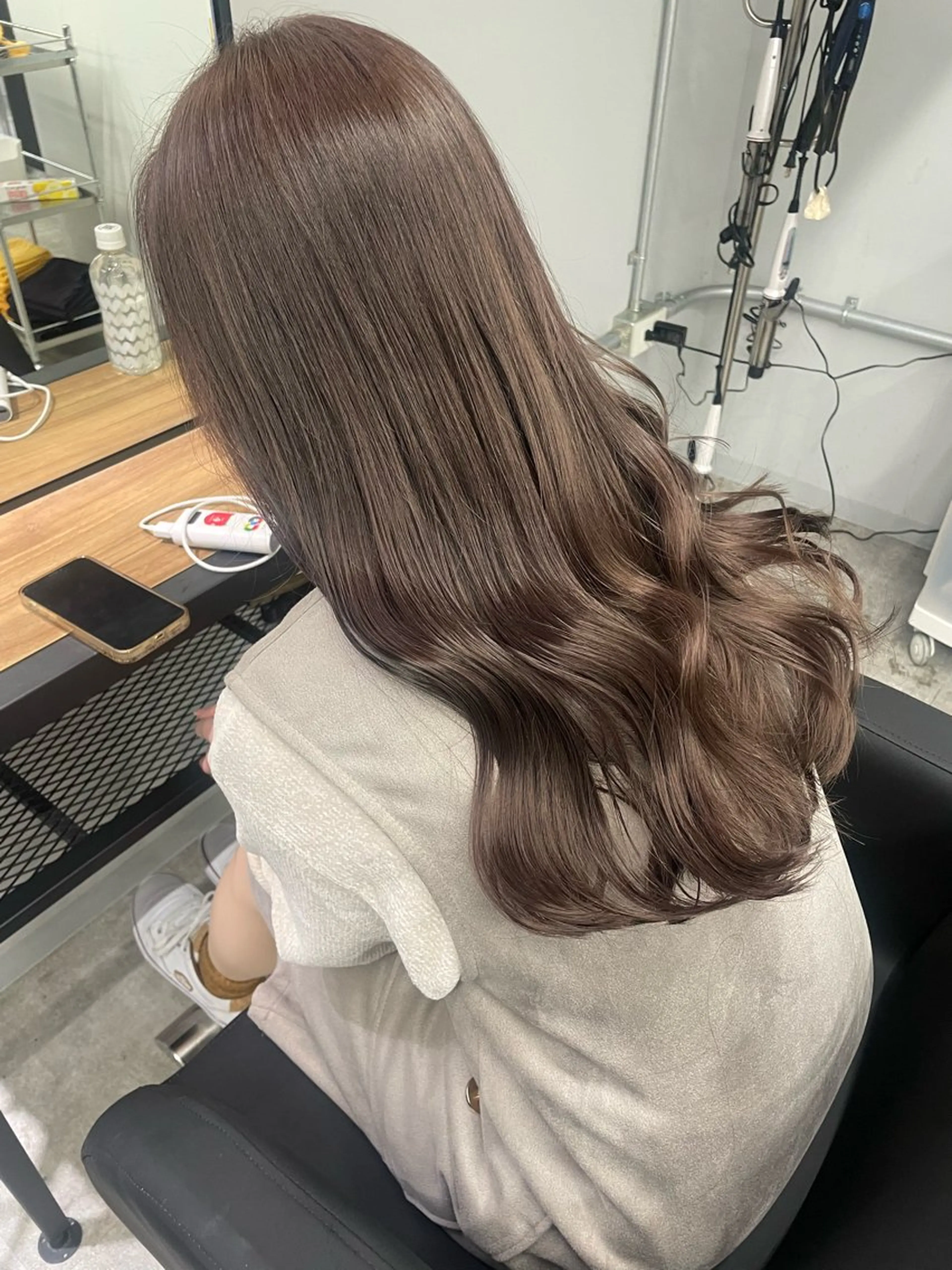 ブリーチなしWカラー+トリートメントの写真