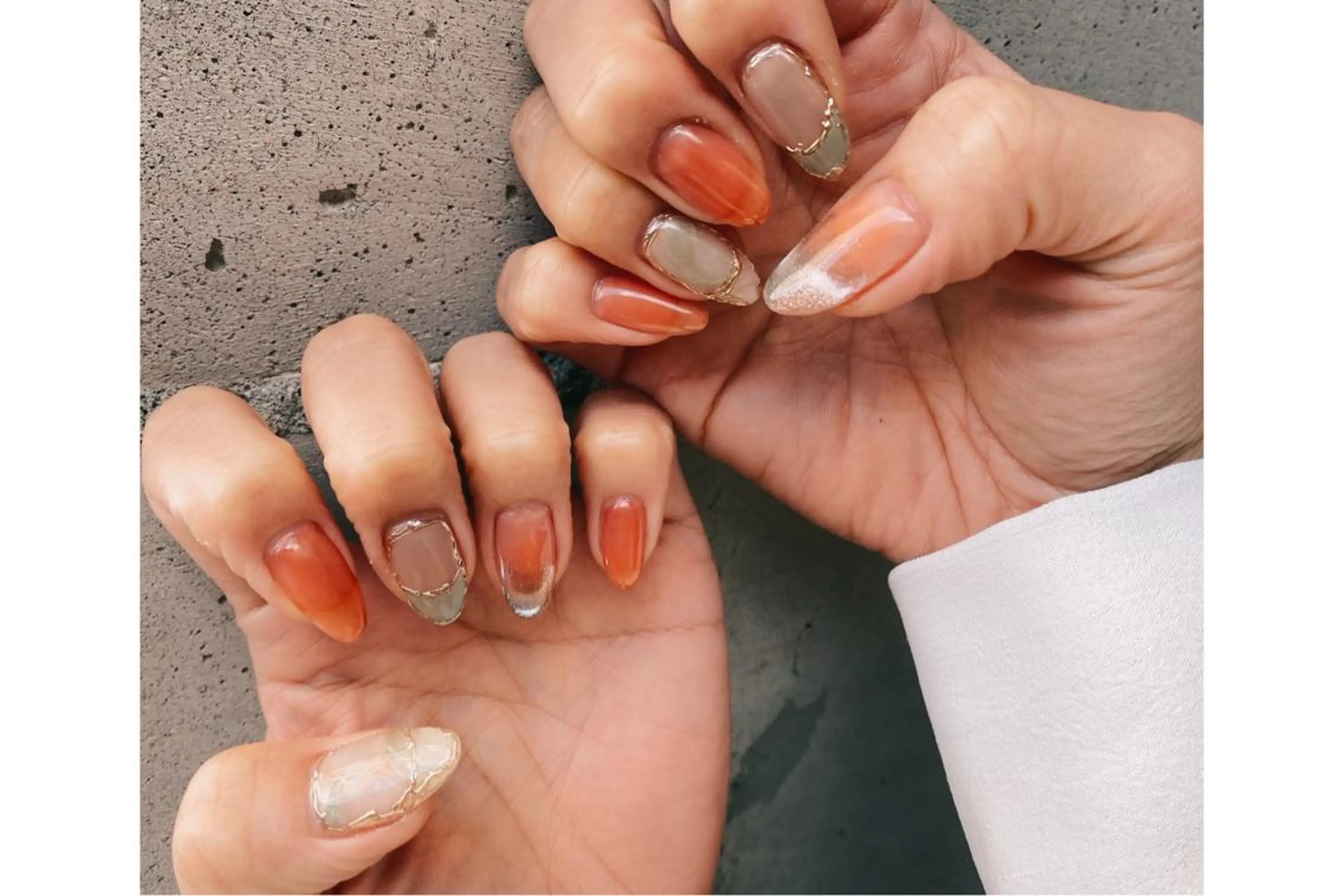 ネイル ハンドネイル NAIL Salon IP所属・長谷川 奈緒美のネイルデザイン