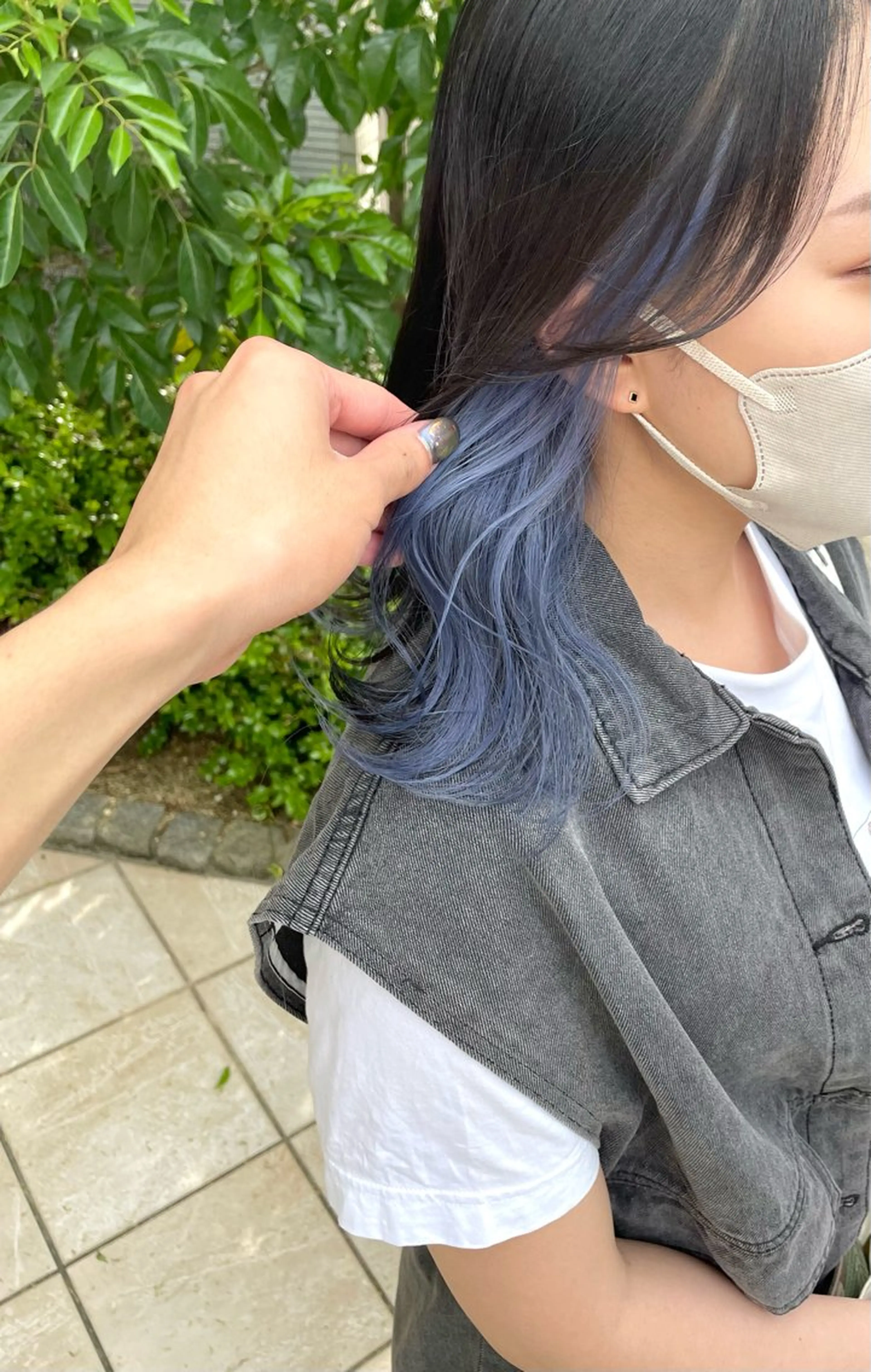 セミロング 亀川蓮 Agu hairのヘアスタイル