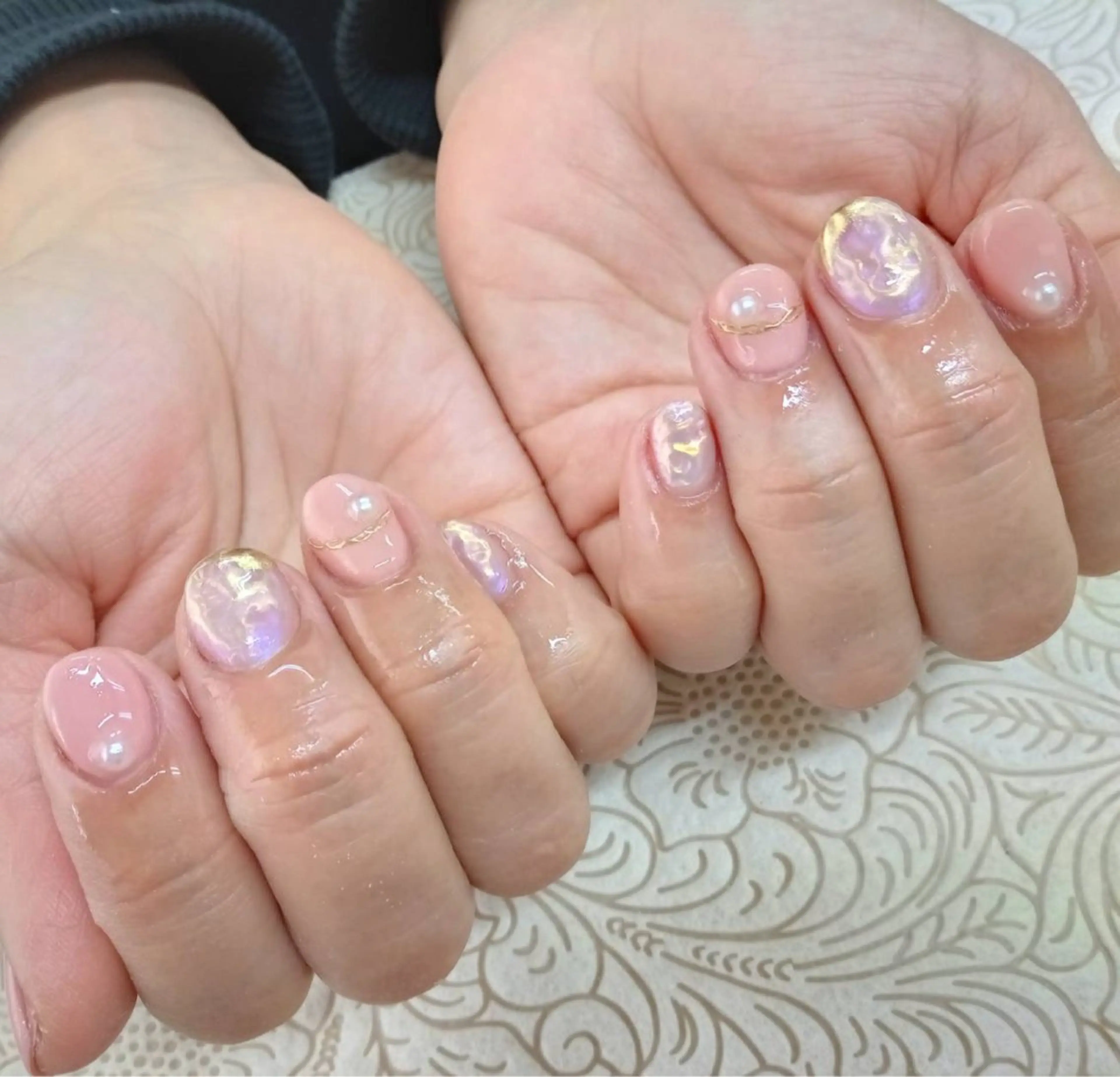 ネイル フラワーネイル precious nail room所属・precious nail  roomのネイルデザイン