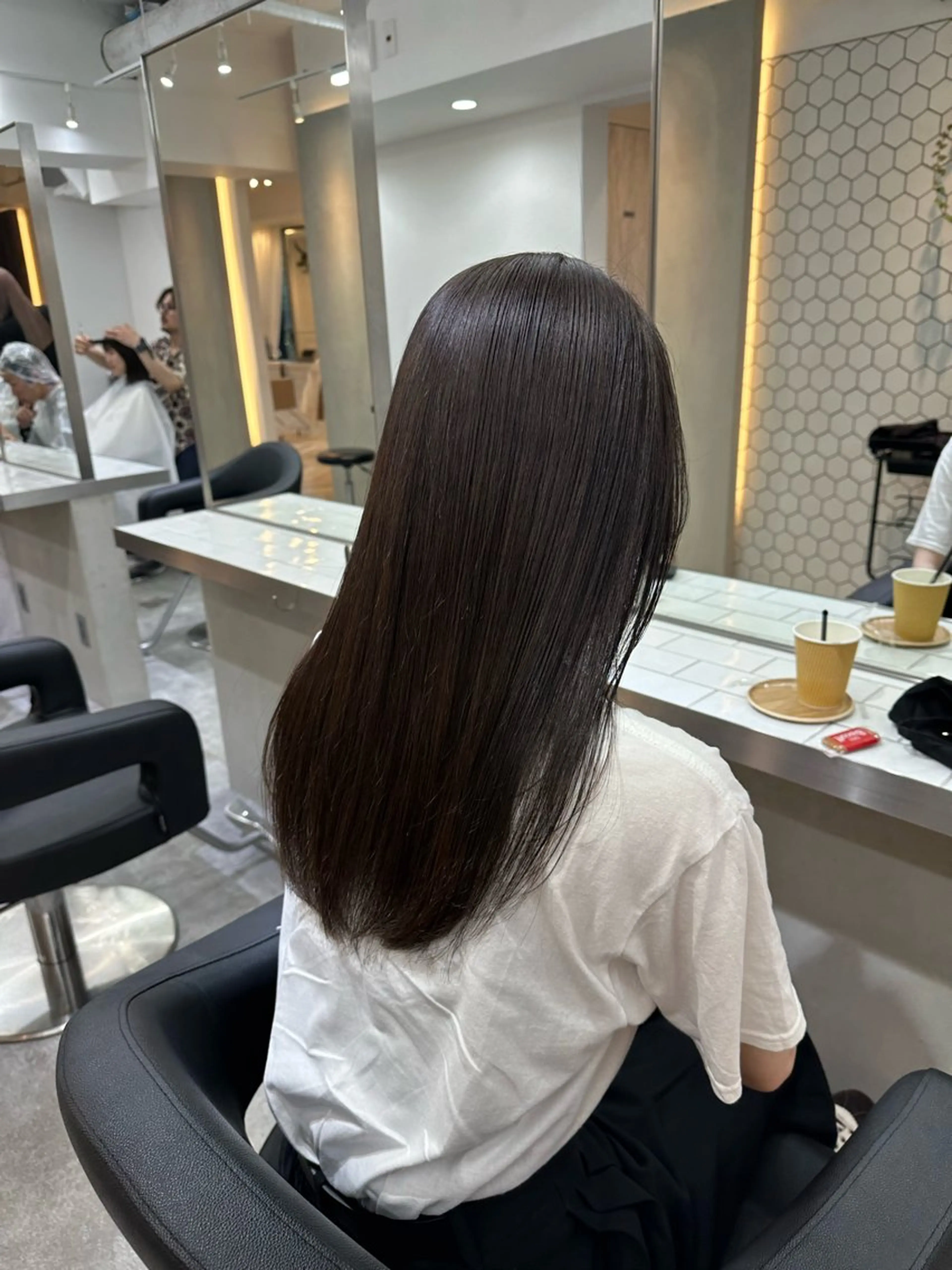 ロング カラー ヘアカラー 銀座/ヘアセット シマムラ ミホのヘアスタイル