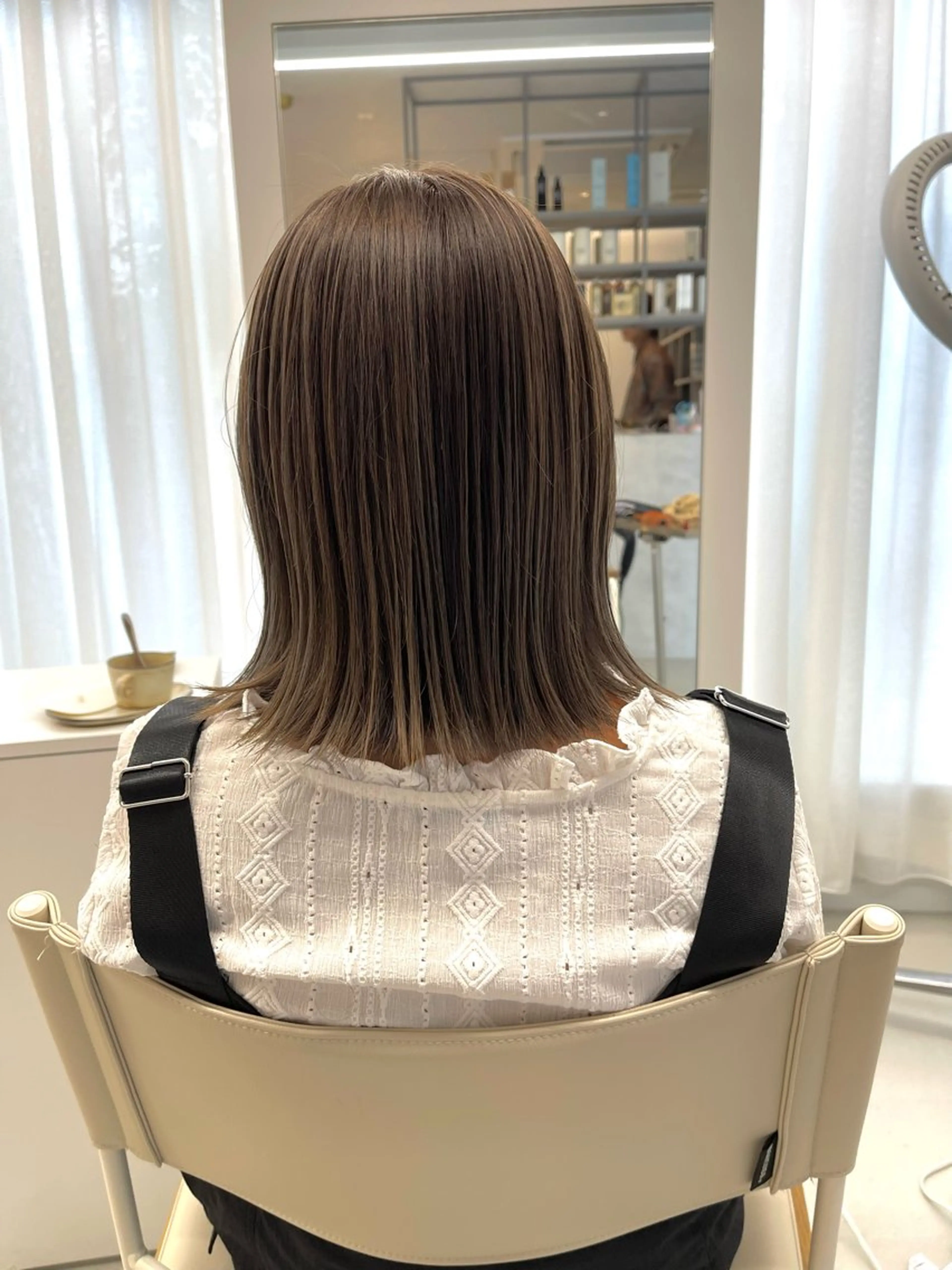 ミディアム カラー 柴田泰秀sotti. 髪質改善/ブリーチのヘアスタイル