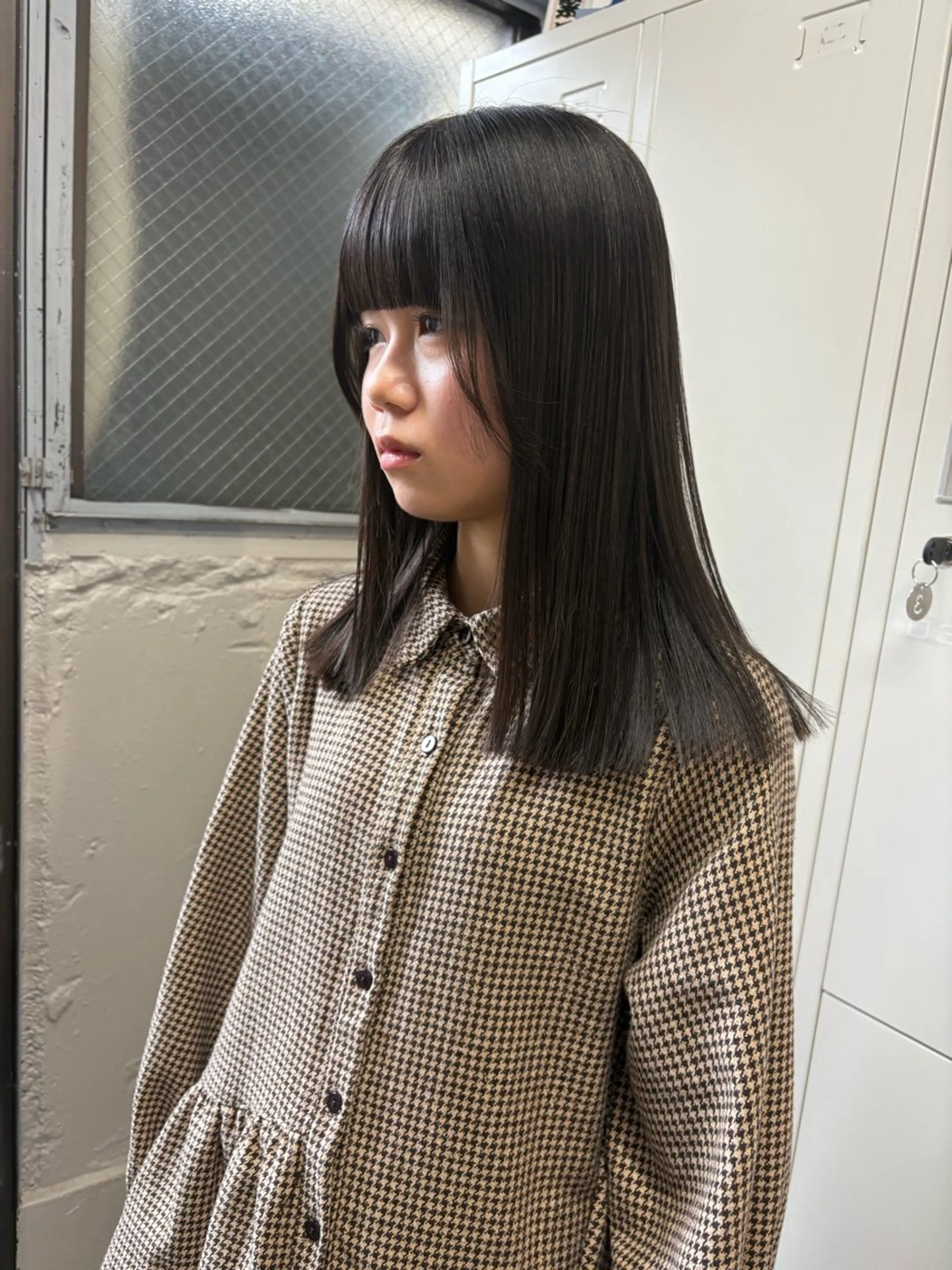 セミロング ボブ 似合わせカット ボブカット Niina🩰のヘアスタイル