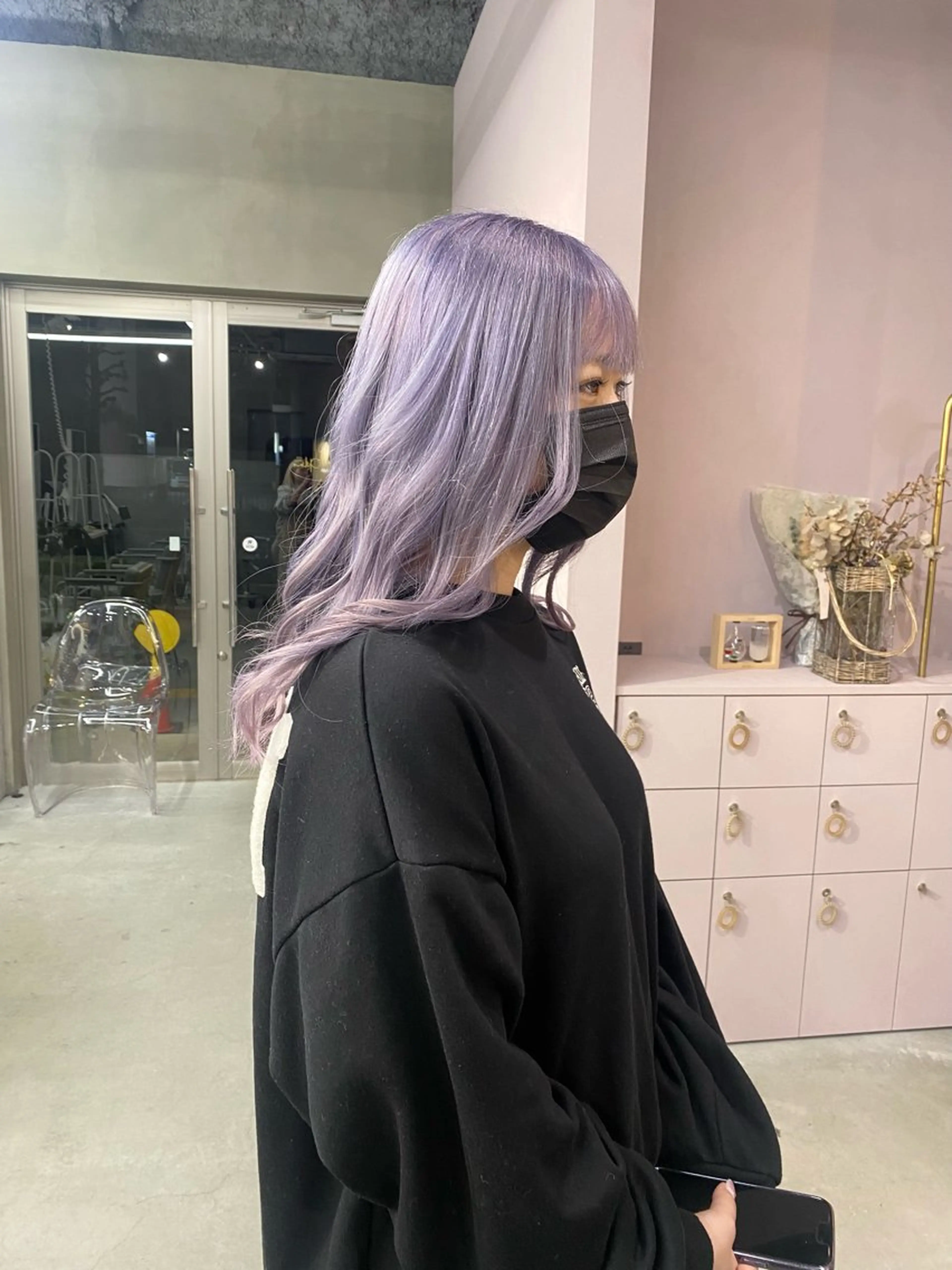 ロング カラー ヘアカラー qulim所属・前橋 姫奈のヘアスタイル