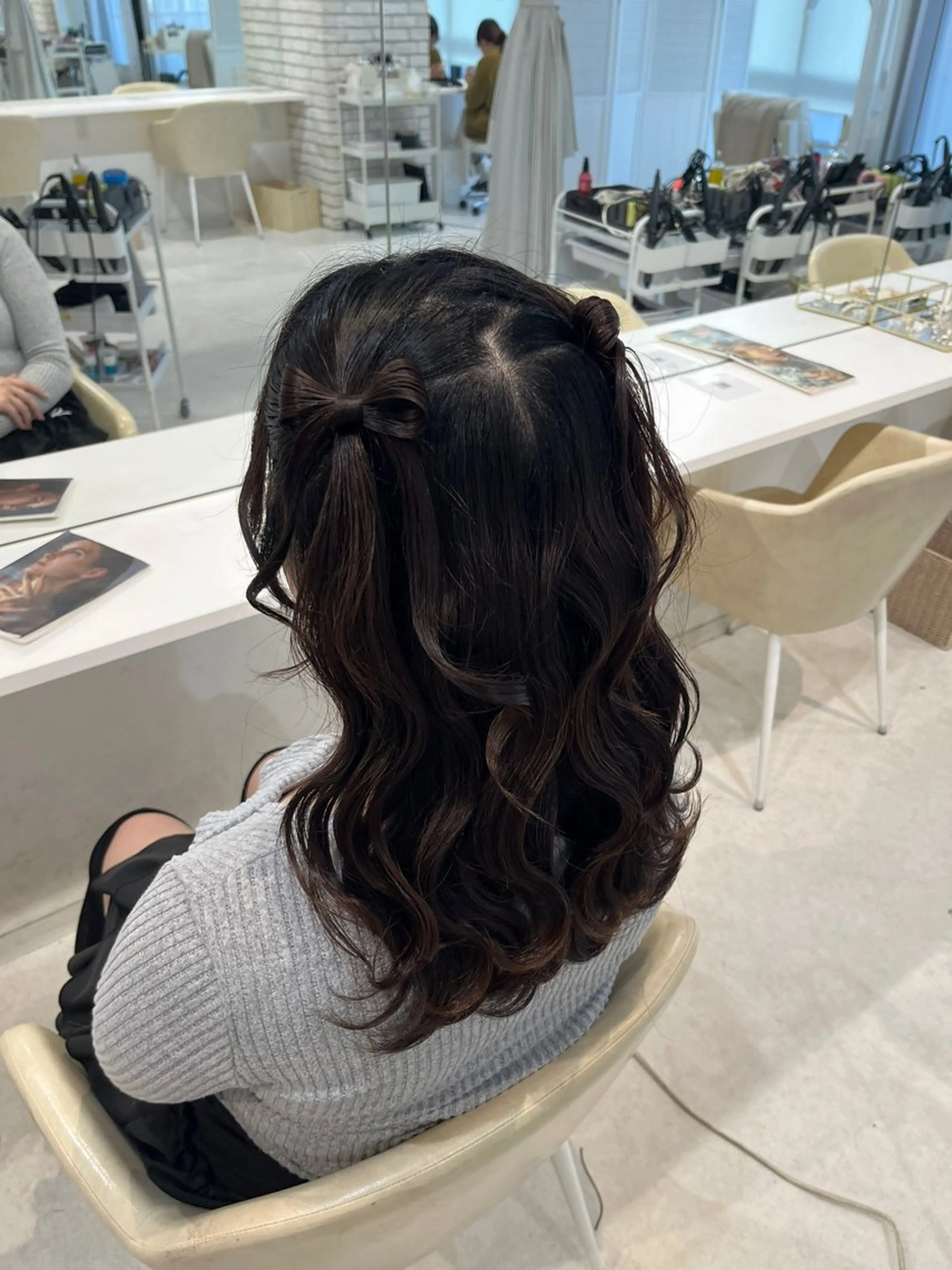 ロング Dityca tia所属・さくら/ ヘアセット 無料モデル募集のヘアスタイル