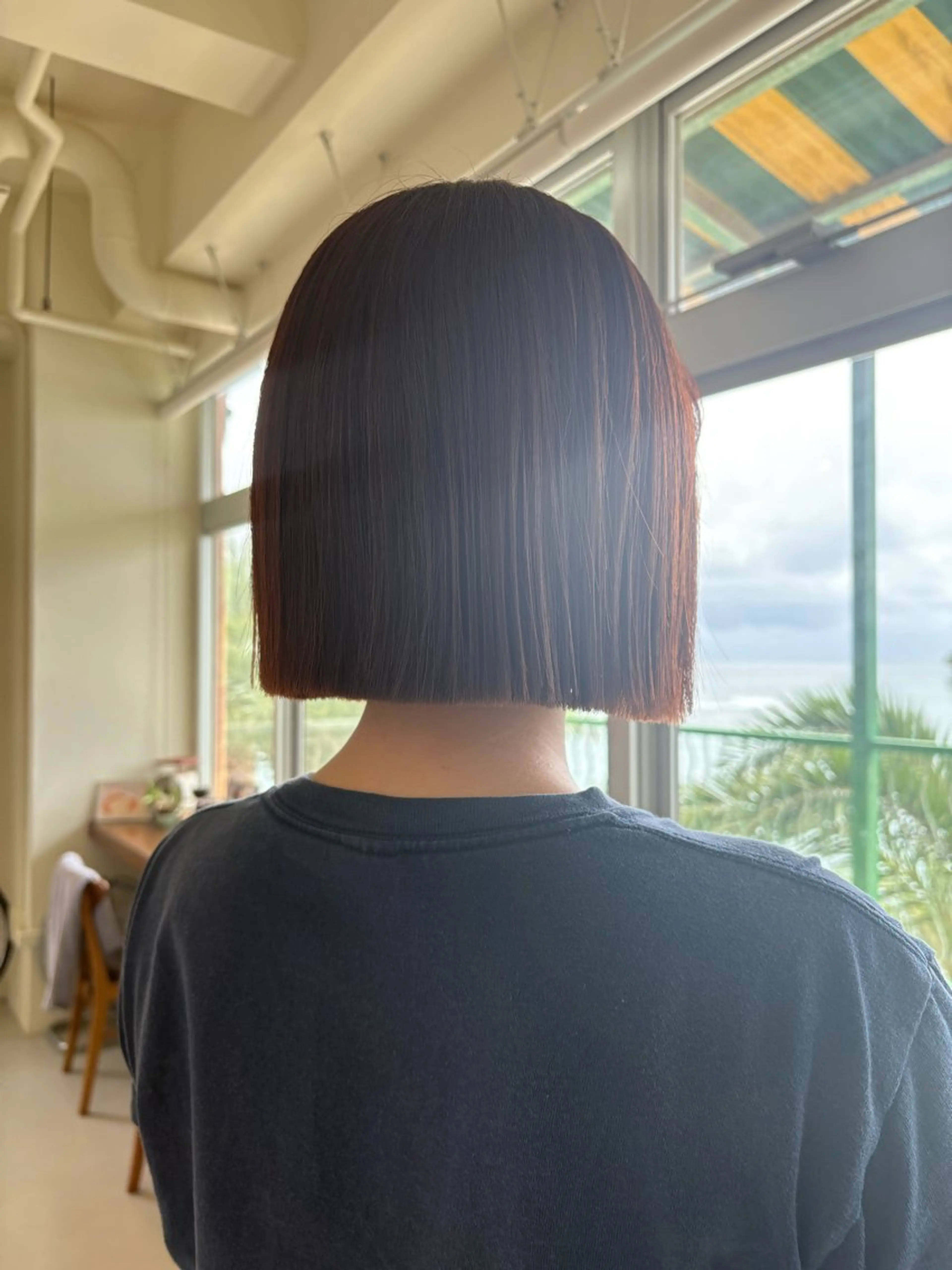 ミディアム カット PORT HAIR Norikaのヘアスタイル