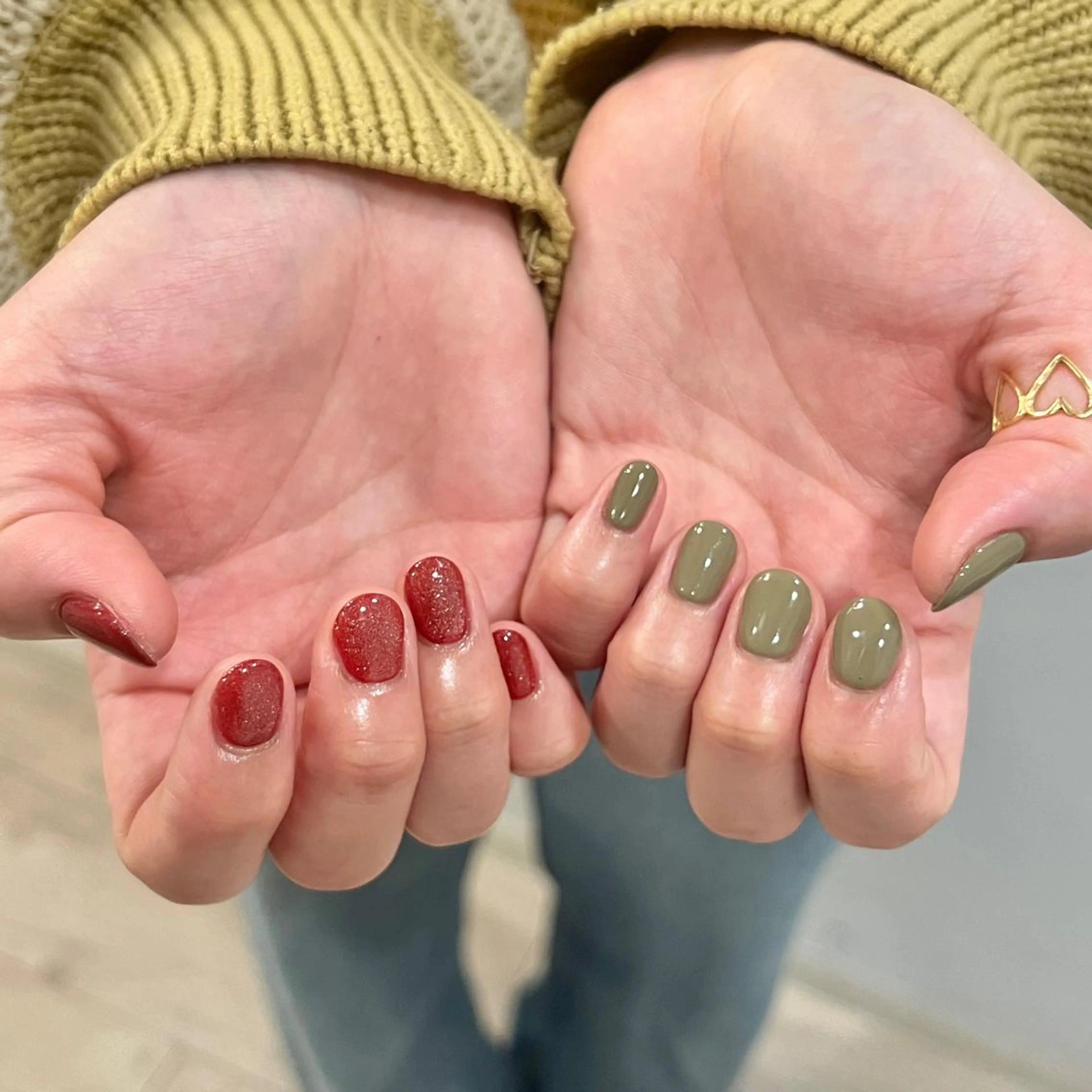 ネイル アートネイル ボルドー マグネットネイル マットネイル 持ち込み ハンドネイル REHTOF |朝7時Open☀️のネイルデザイン