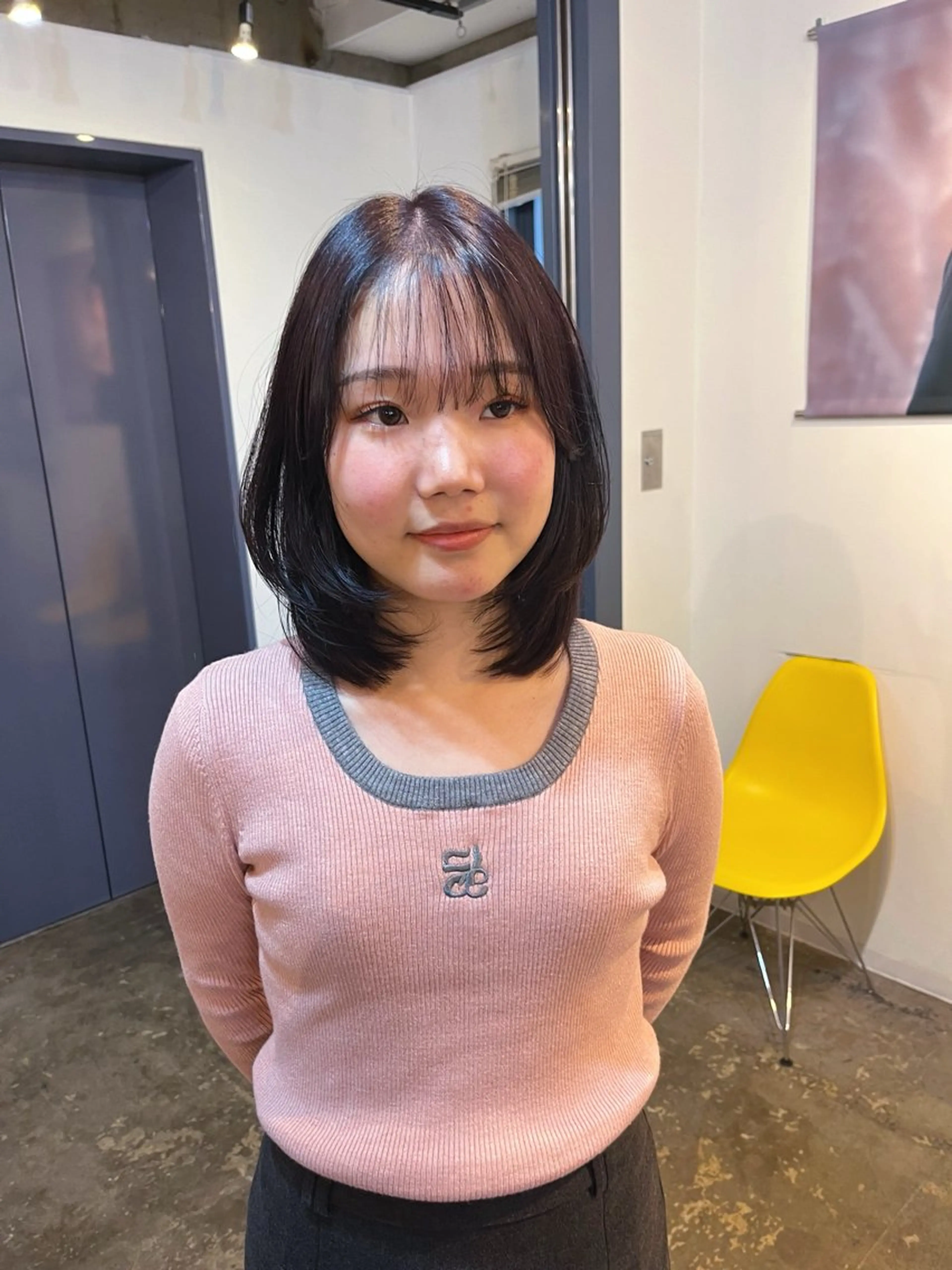 ミディアム カラー カット ヘアカラー トリートメント 🌛ダブルカラー 🌜SAYAKAのヘアスタイル