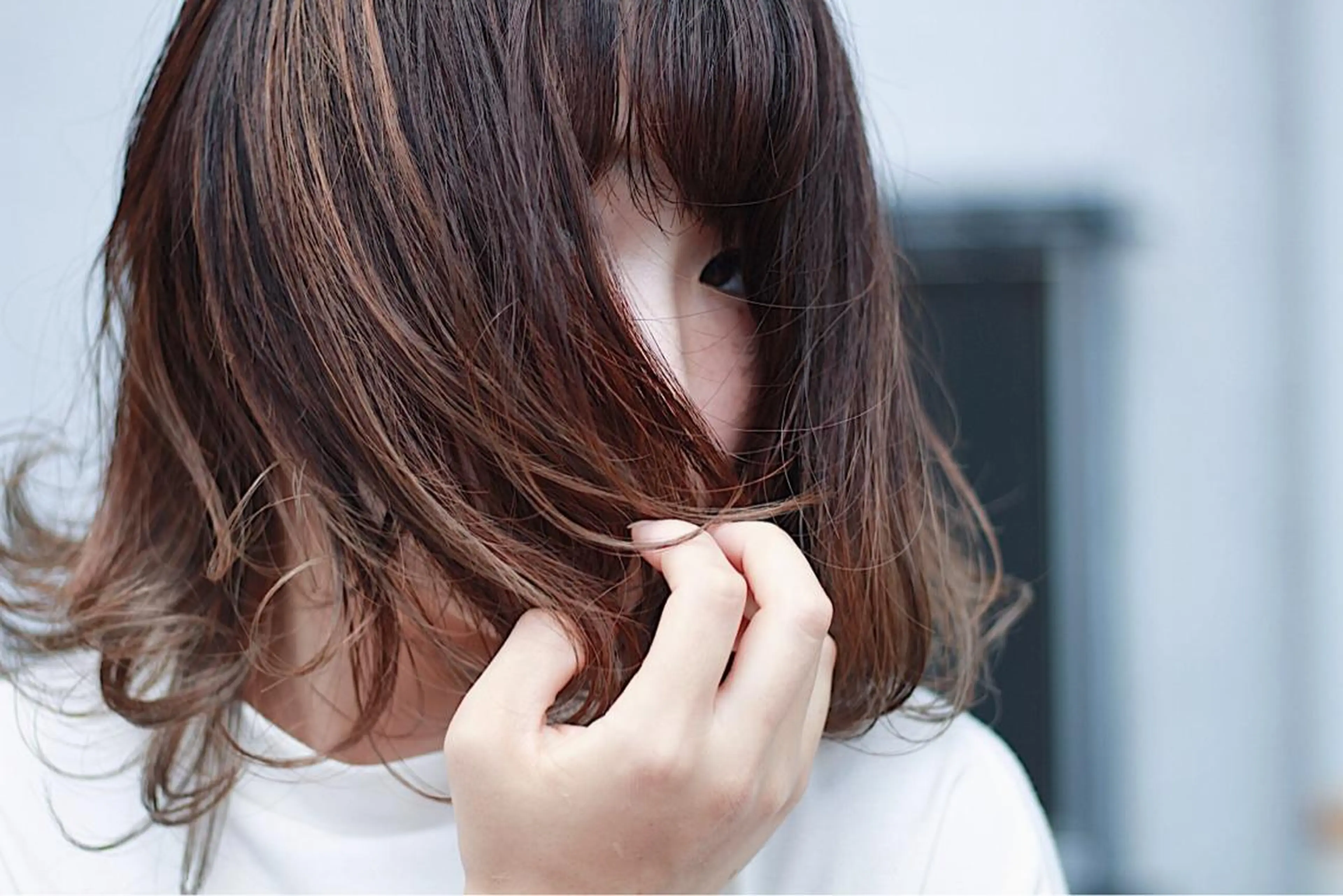 ミディアム カラー ヘアアレンジ グラデーションカラー ハイライトカラー ハイライト 遠藤悠大/メンズ縮毛 /メンズカットのヘアスタイル