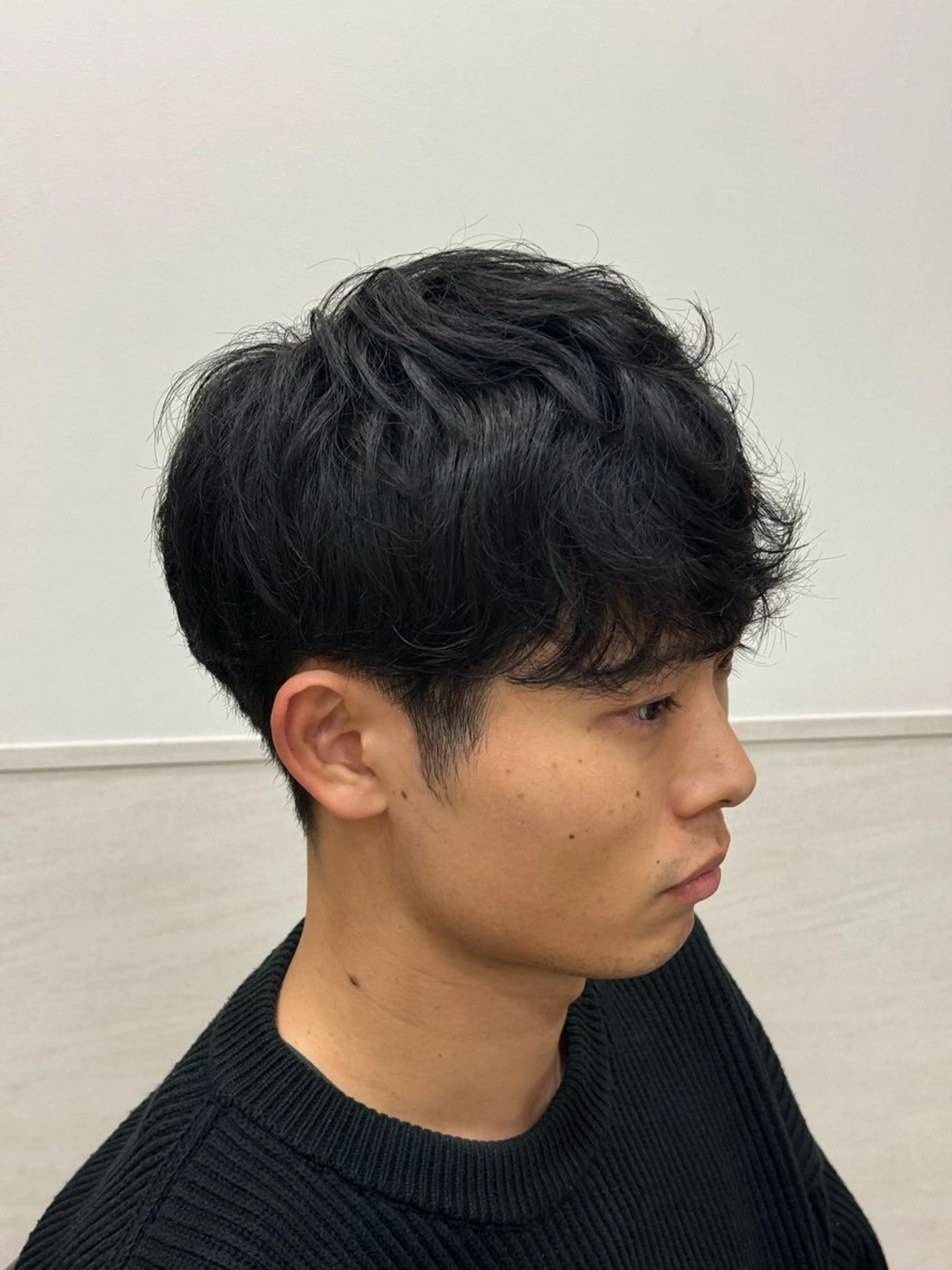 ミディアム メンズ ツーブロック 刈り上げ YOSHIZAWA Inc. PREMIUM 築地所属・💈Hisa ／ 理容師💈のヘアスタイル