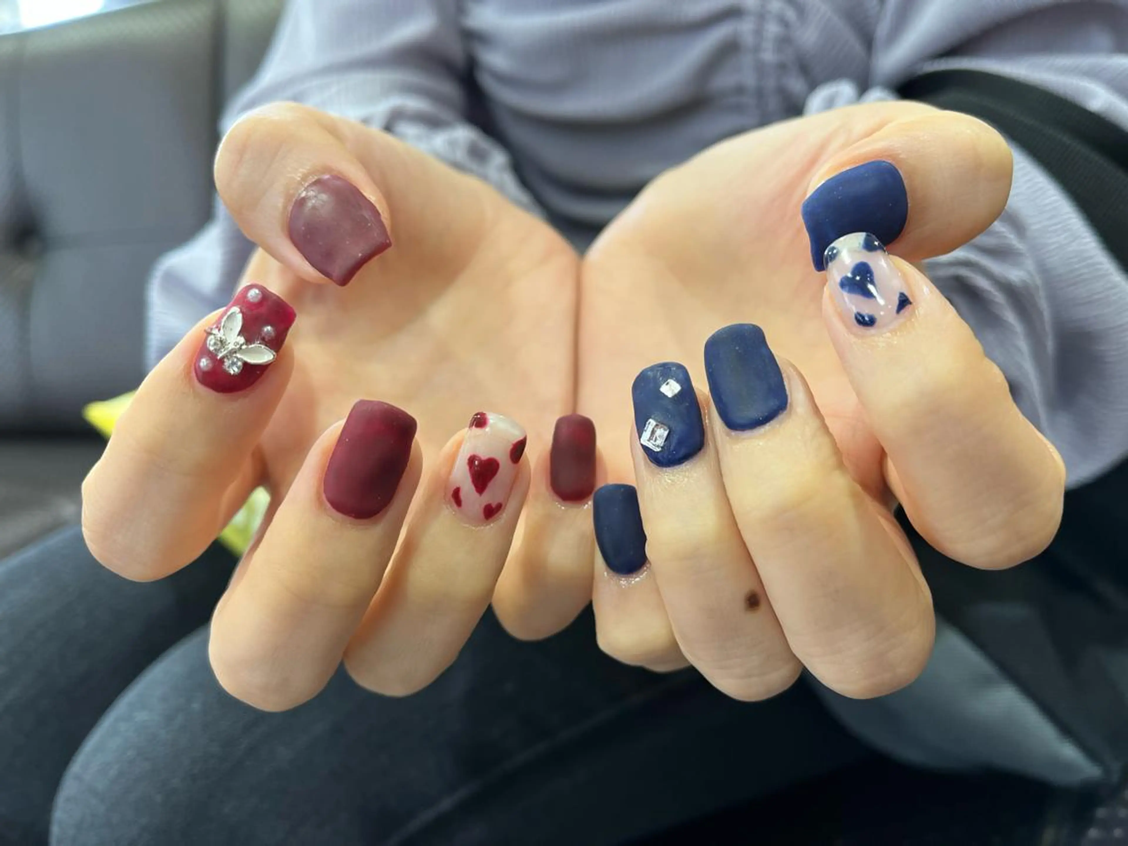 ネイル 海外girl🤎 透明感ベージュmaoのヘアスタイル