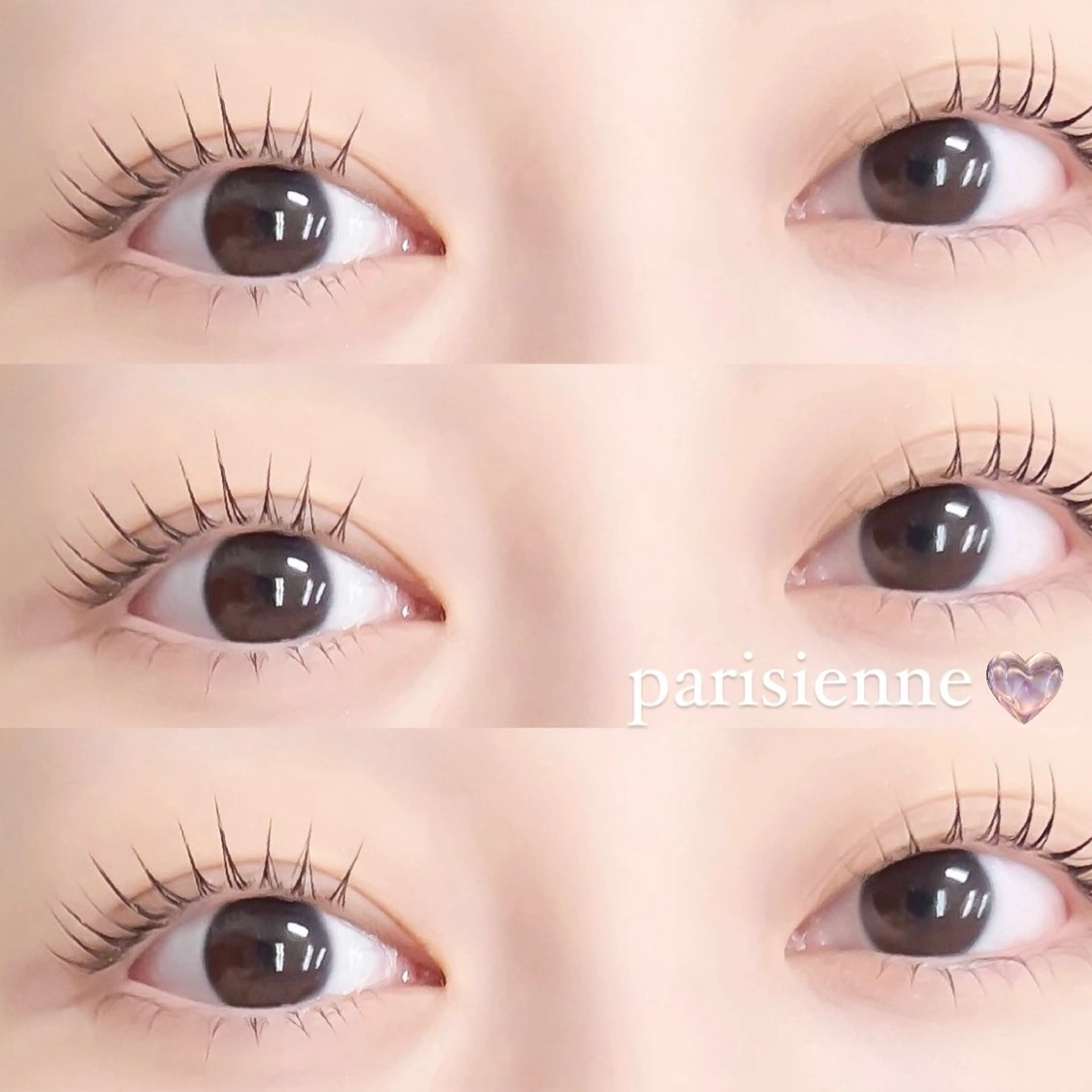 マツエク・マツパ AREY 齊藤のマツエク・マツパデザイン