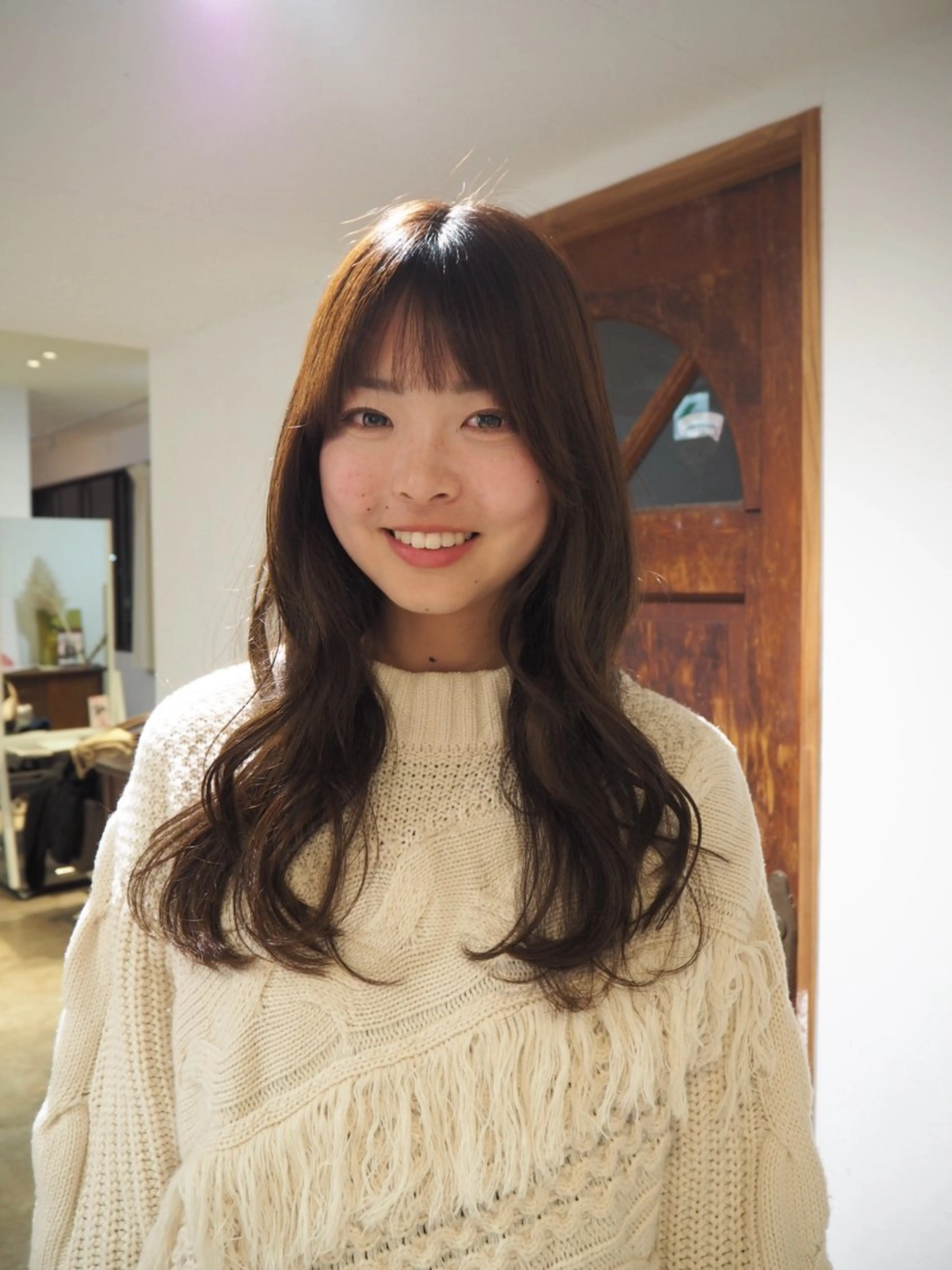 ロング nishihama nanaのヘアスタイル