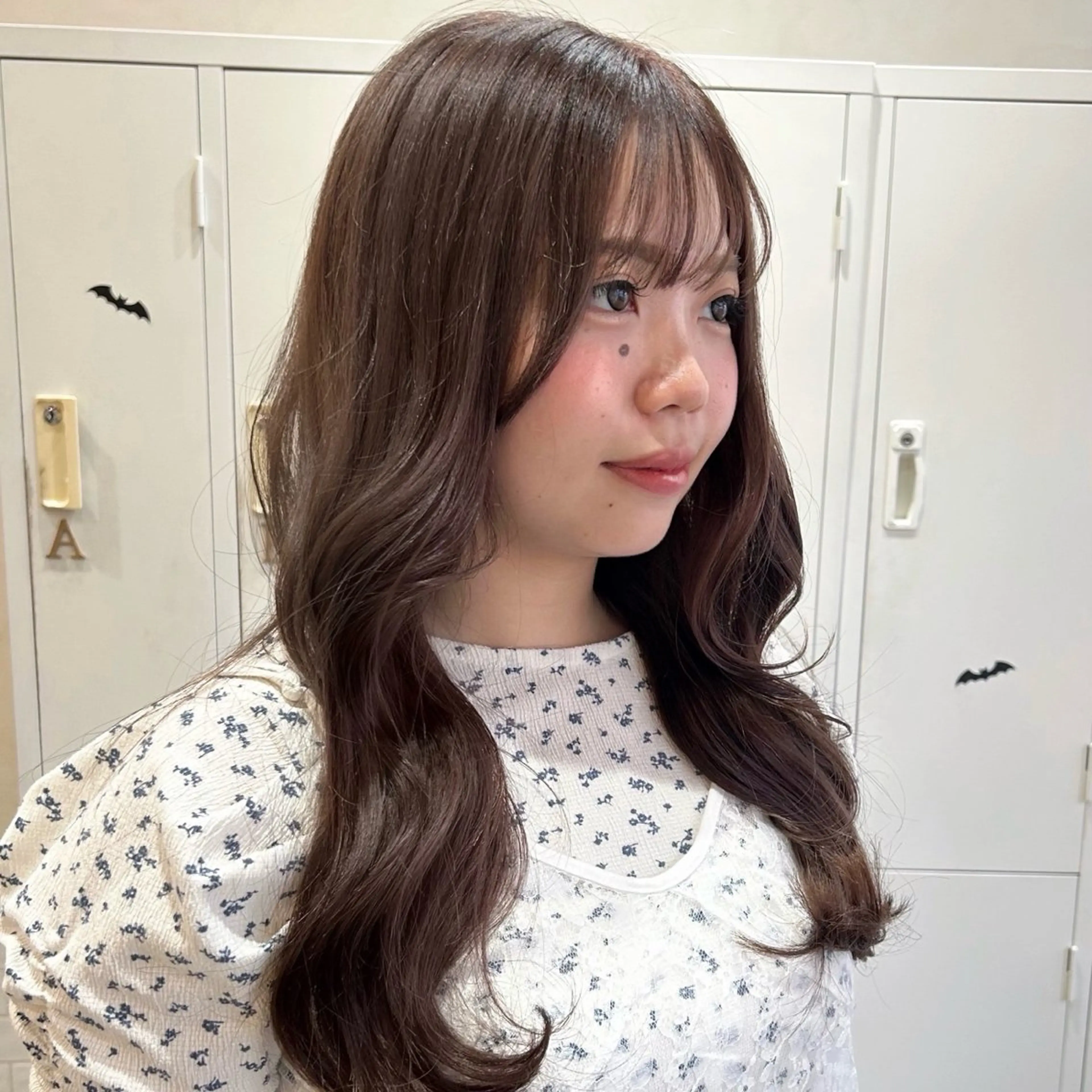 ロング チョコレートブラウン ヘアカラー 🌟azusa🌟 京橋のヘアスタイル