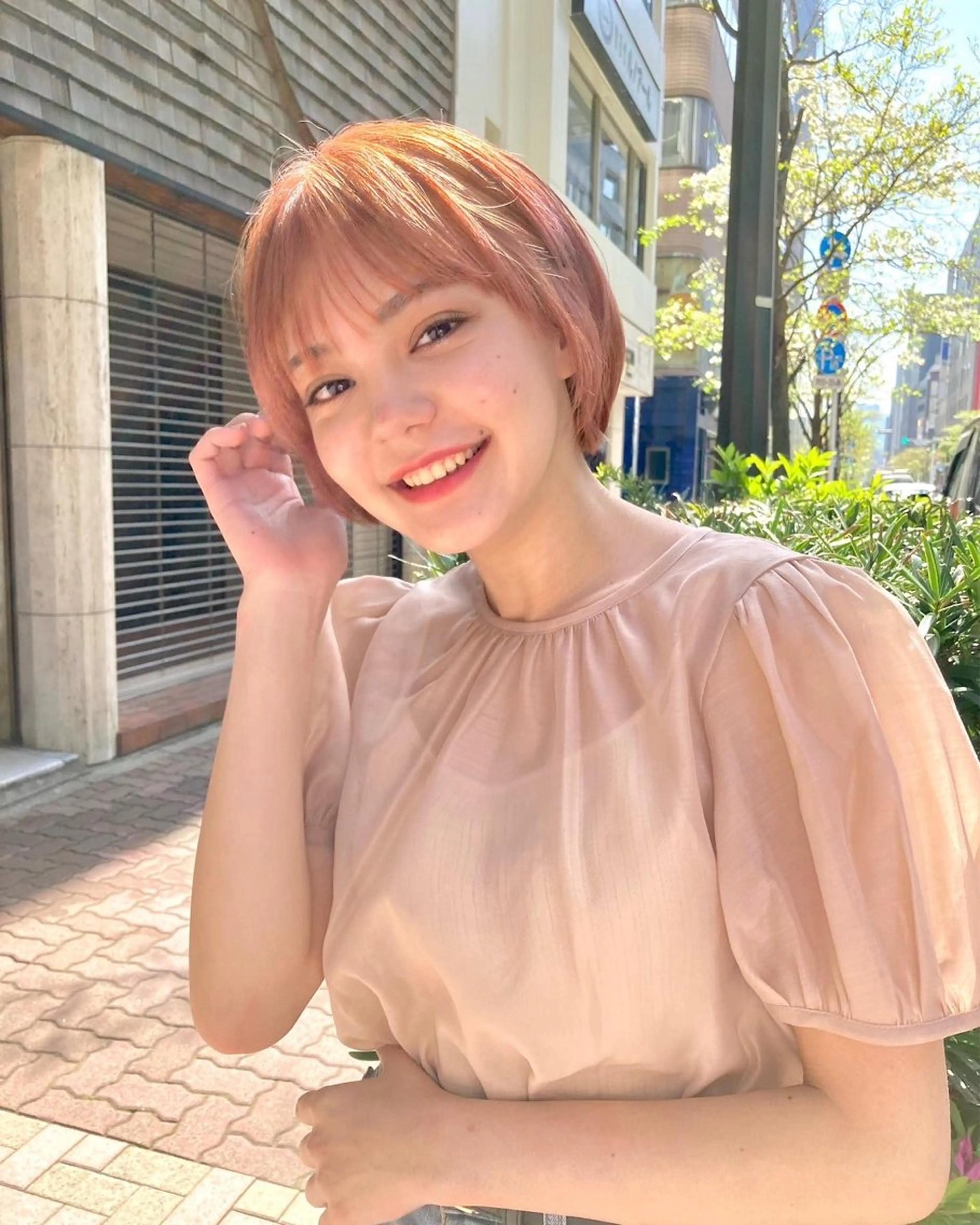 ショート 銀座/レイヤー 🌷nonoka🌷のヘアスタイル