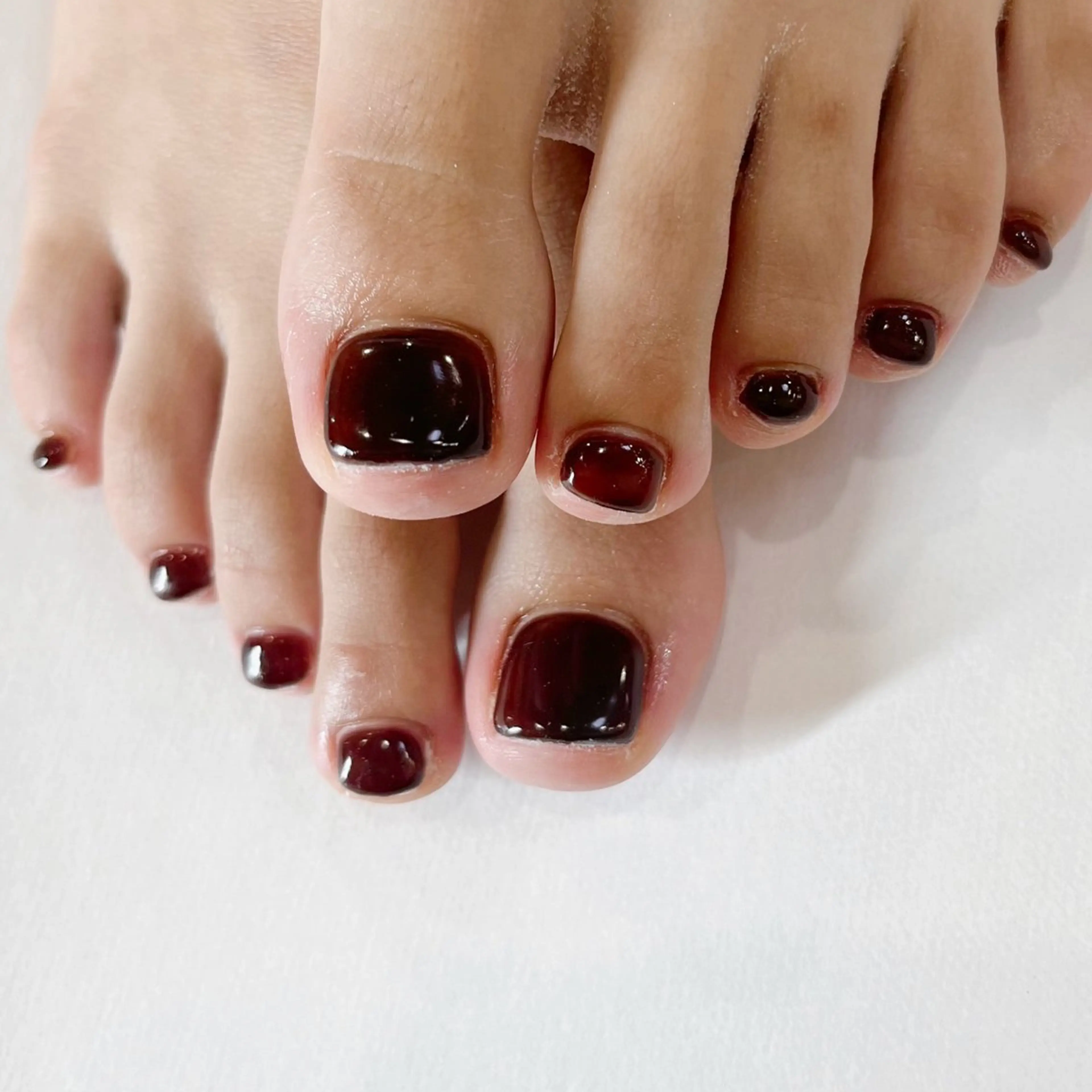 ネイル フットネイル Maya 🧊🫧‪のネイルデザイン