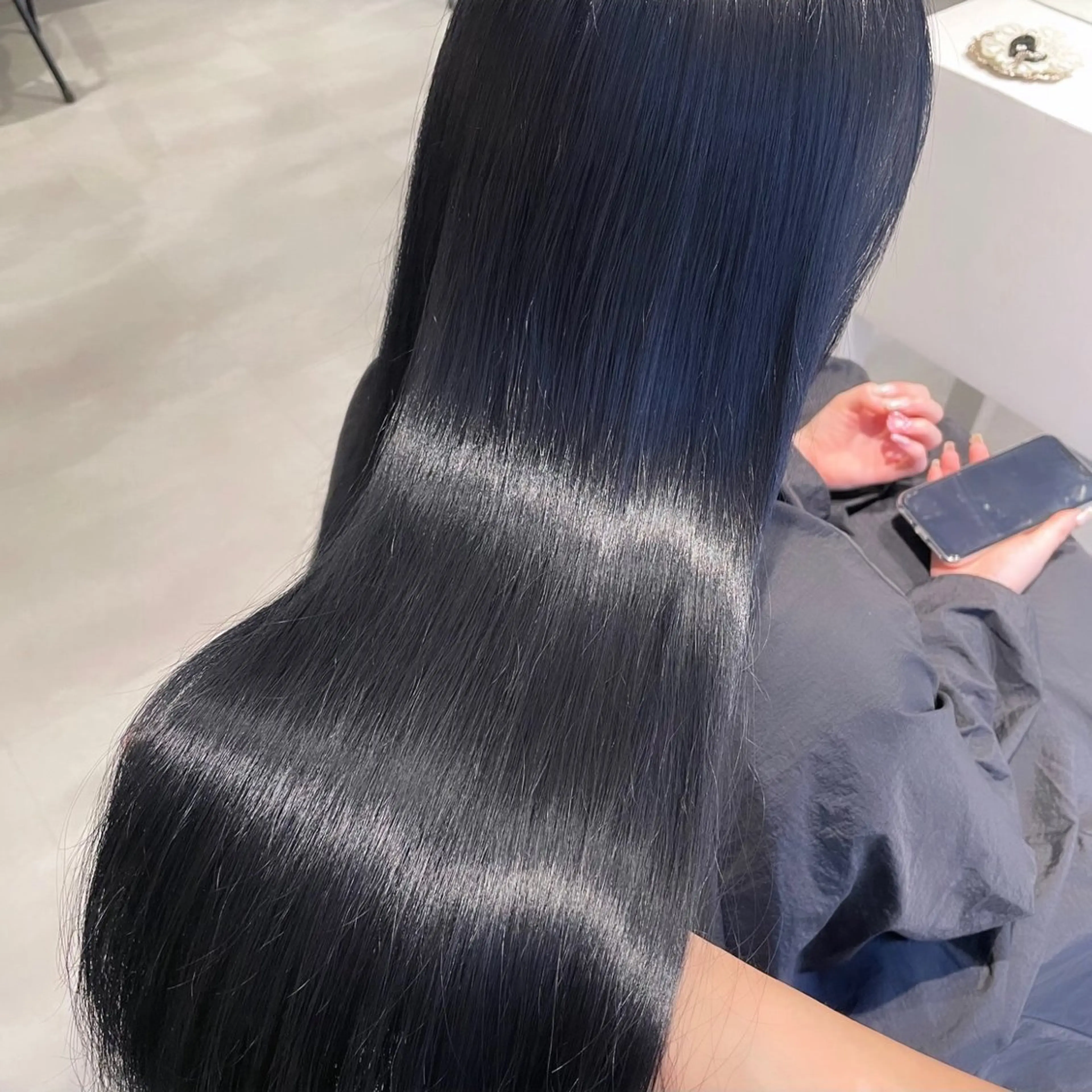 カラー 髪質改善 ORIKA 美容室のヘアスタイル