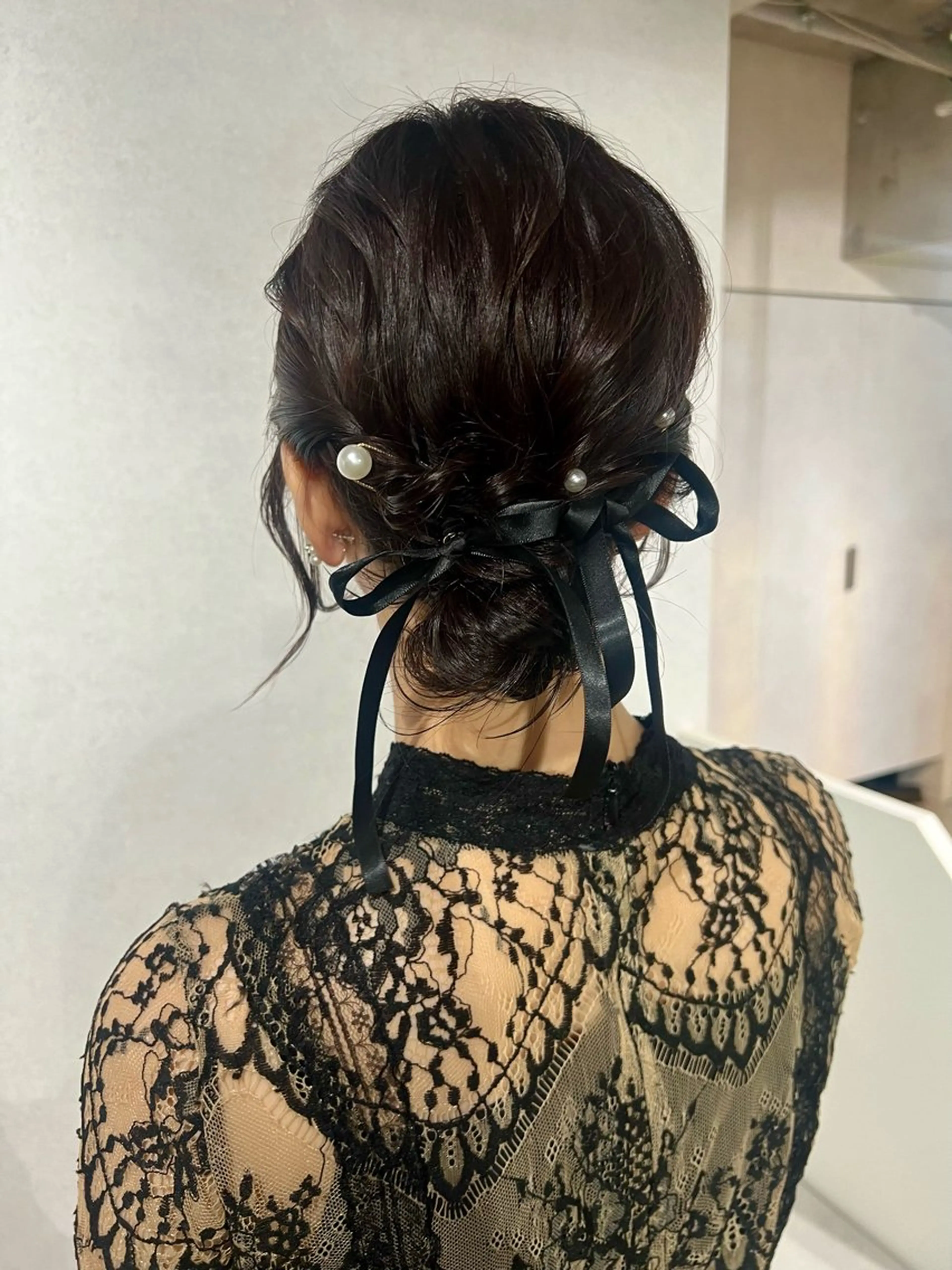 ミディアム ヘアセット Loem【ロエム】所属・RINA 【Loem】のヘアスタイル