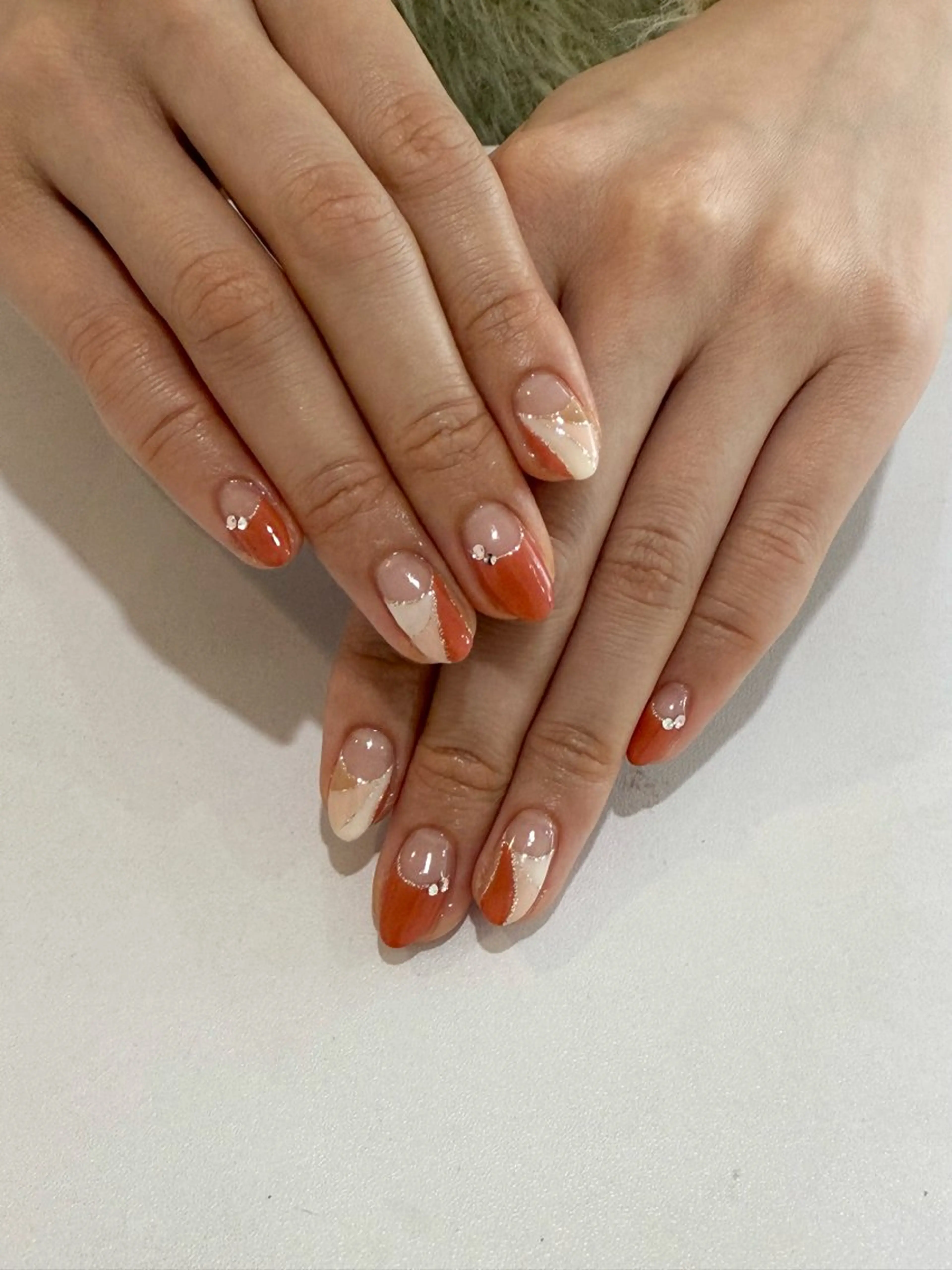 ネイル Blue Reef 四谷三丁目所属・たかの はづきのネイルデザイン