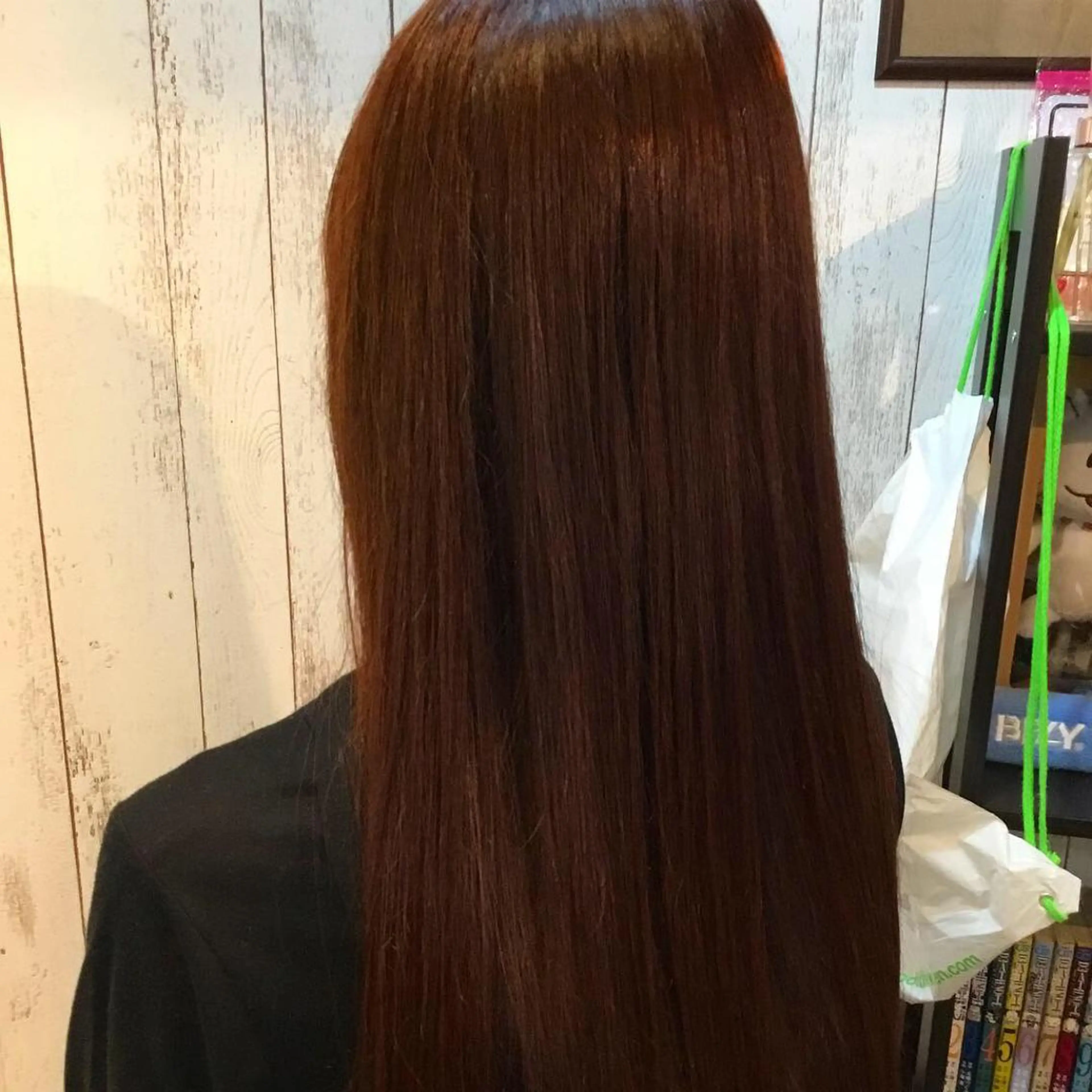 ロング カラー 金崎 新吾のヘアスタイル