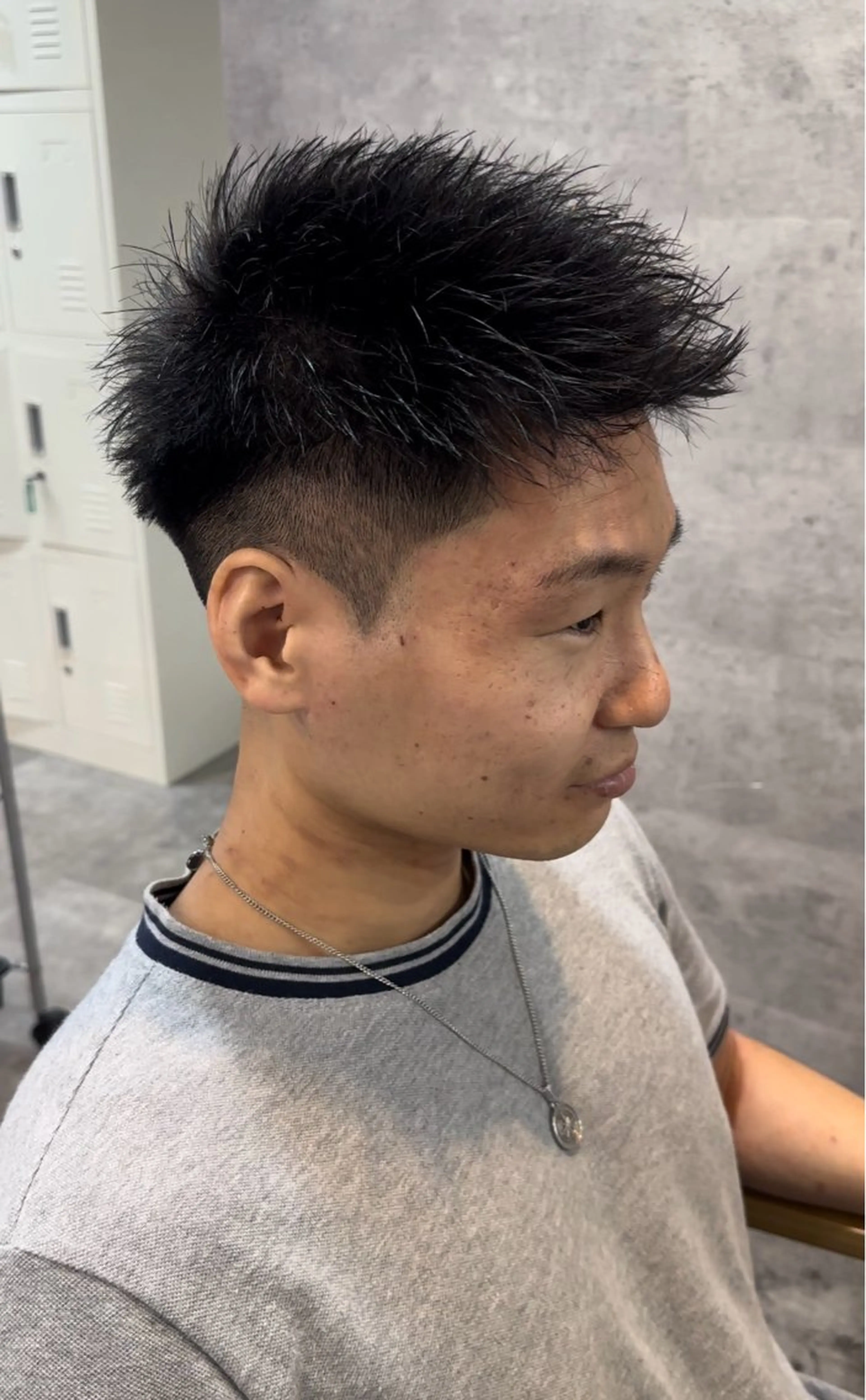 メンズ Bleachi 大宮West所属・鈴木拓也 メンズカットのヘアスタイル