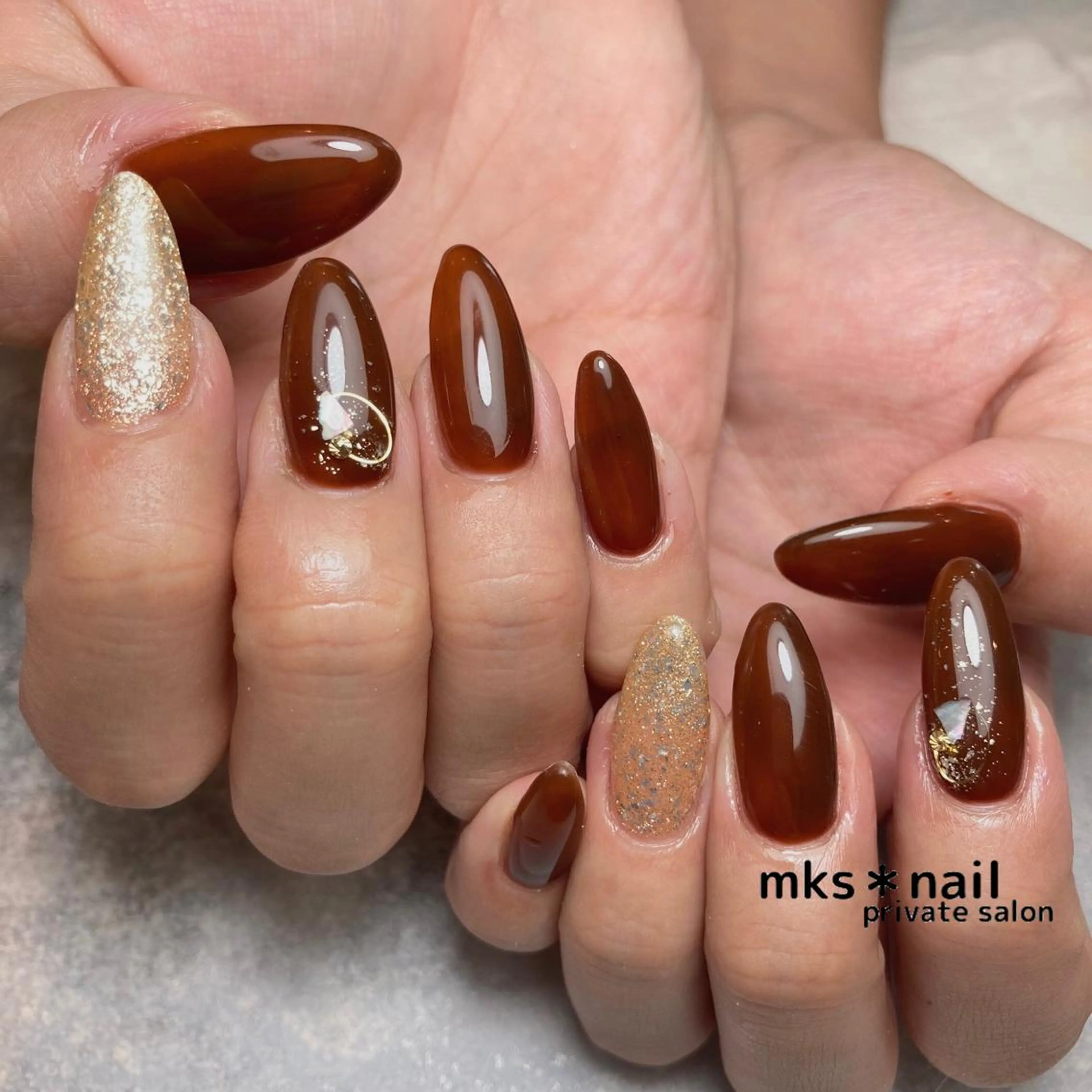 ネイル ハンドネイル mks＊nail所属・mks＊ nailのネイルデザイン