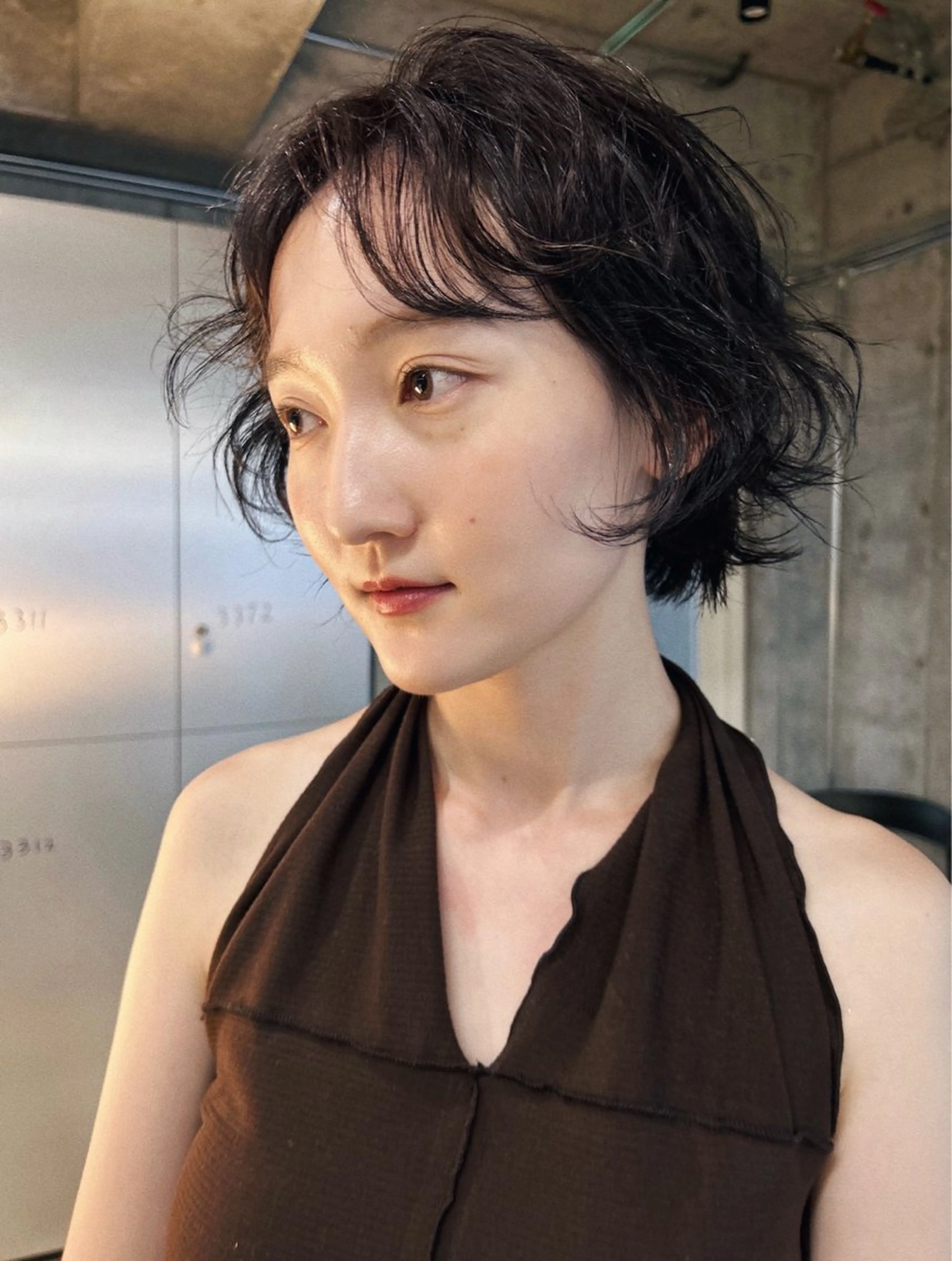 ミディアム パーマ ミディアムパーマ sano rikitoのヘアスタイル