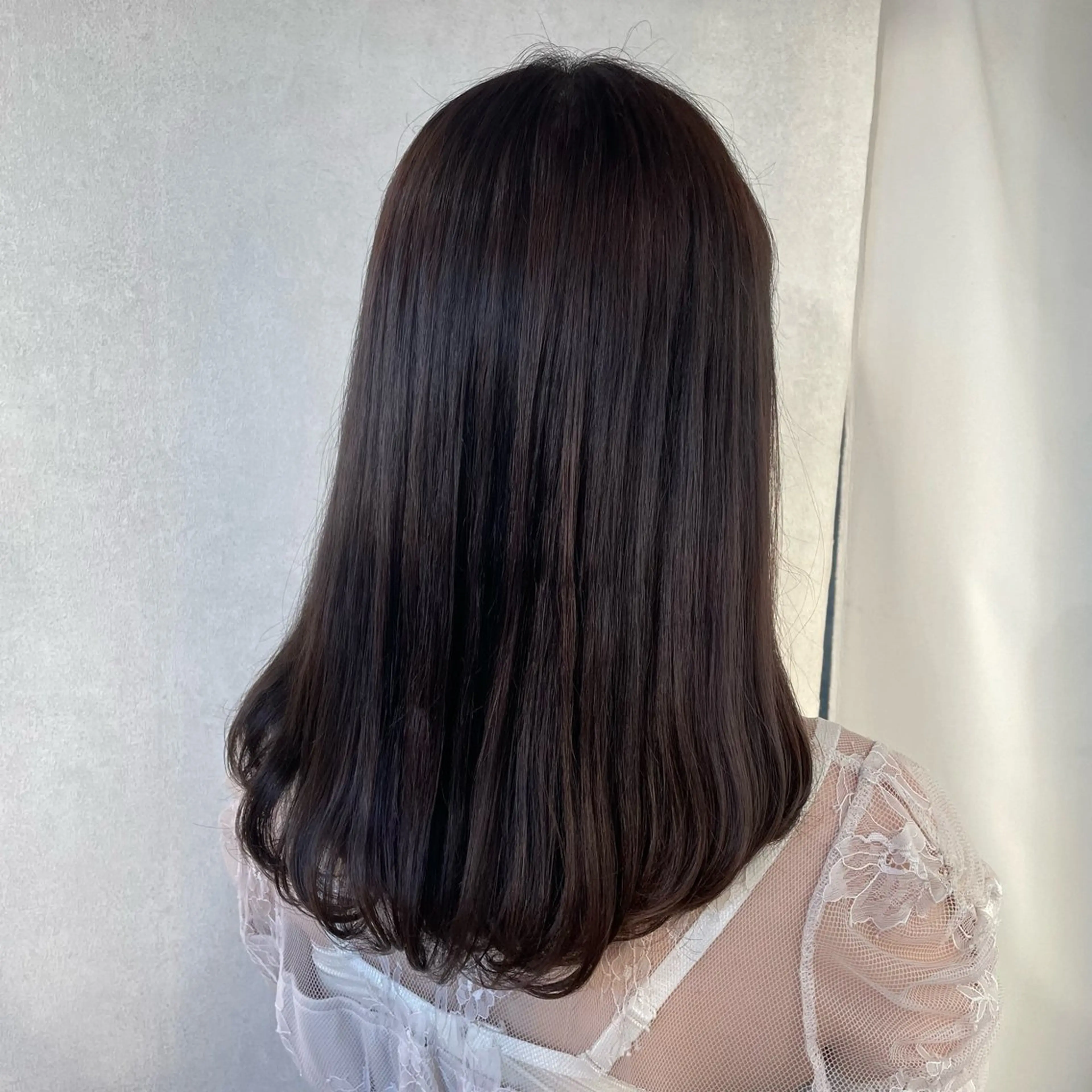ロング カラー mana 💜のヘアスタイル