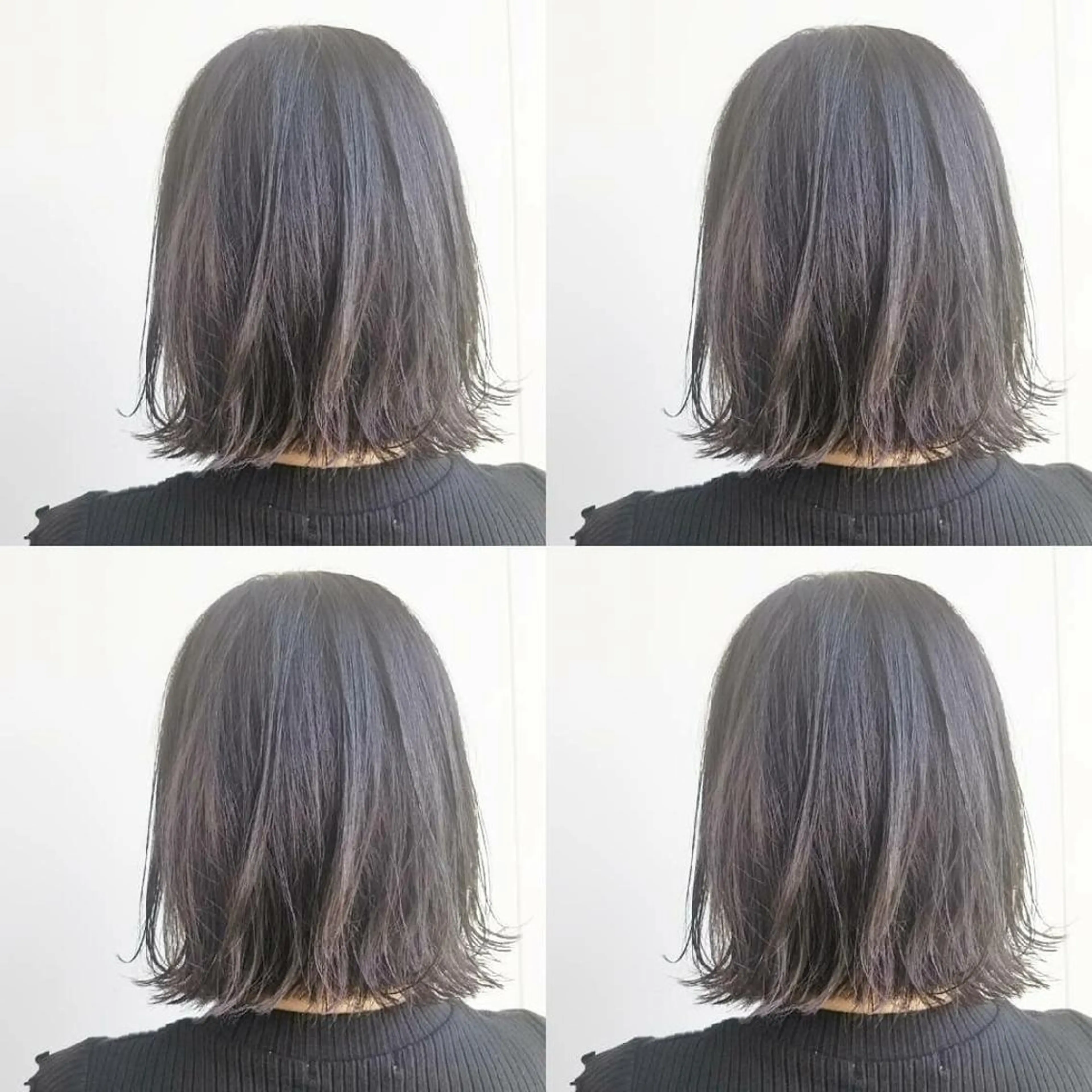 ミディアム カラー グレージュ ハイライトカラー ハイライト iplus✴ まつげ、眉毛、耳つぼのマツエク・マツパデザイン