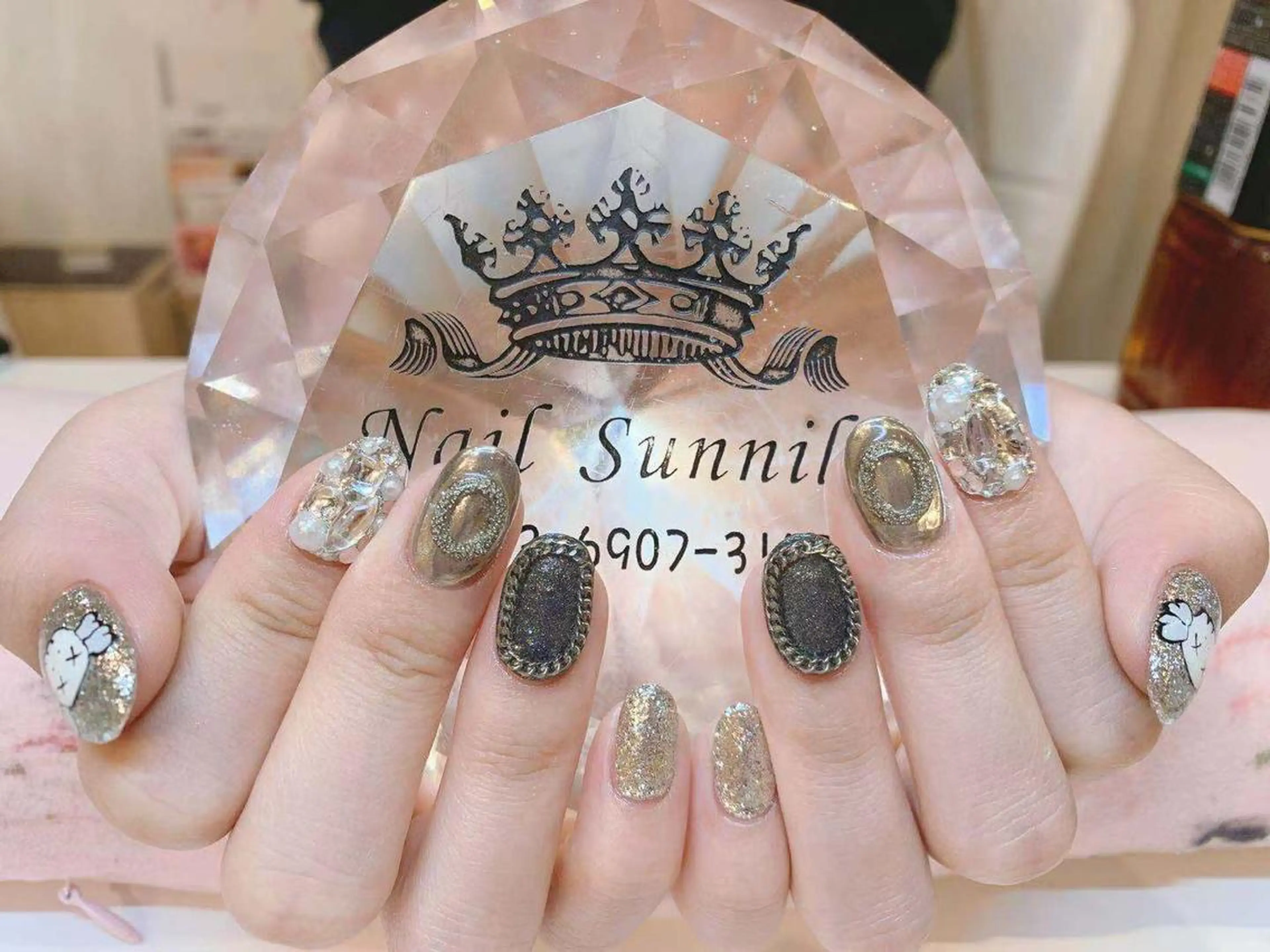 ネイル 長さだし専門店 M2　rikaのネイルデザイン