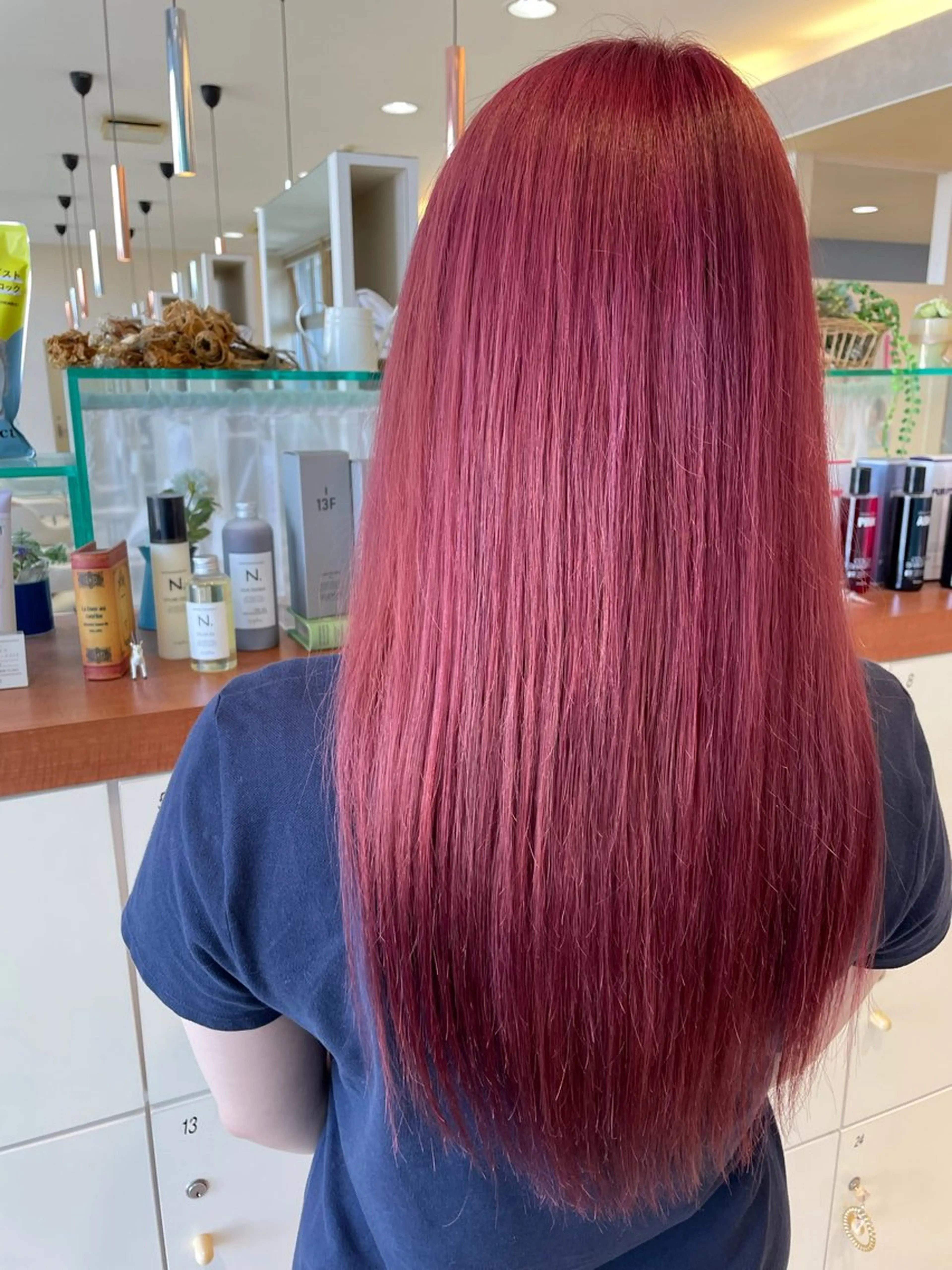 ロング カット ヘアカラー トリートメント 日置 大智のヘアスタイル