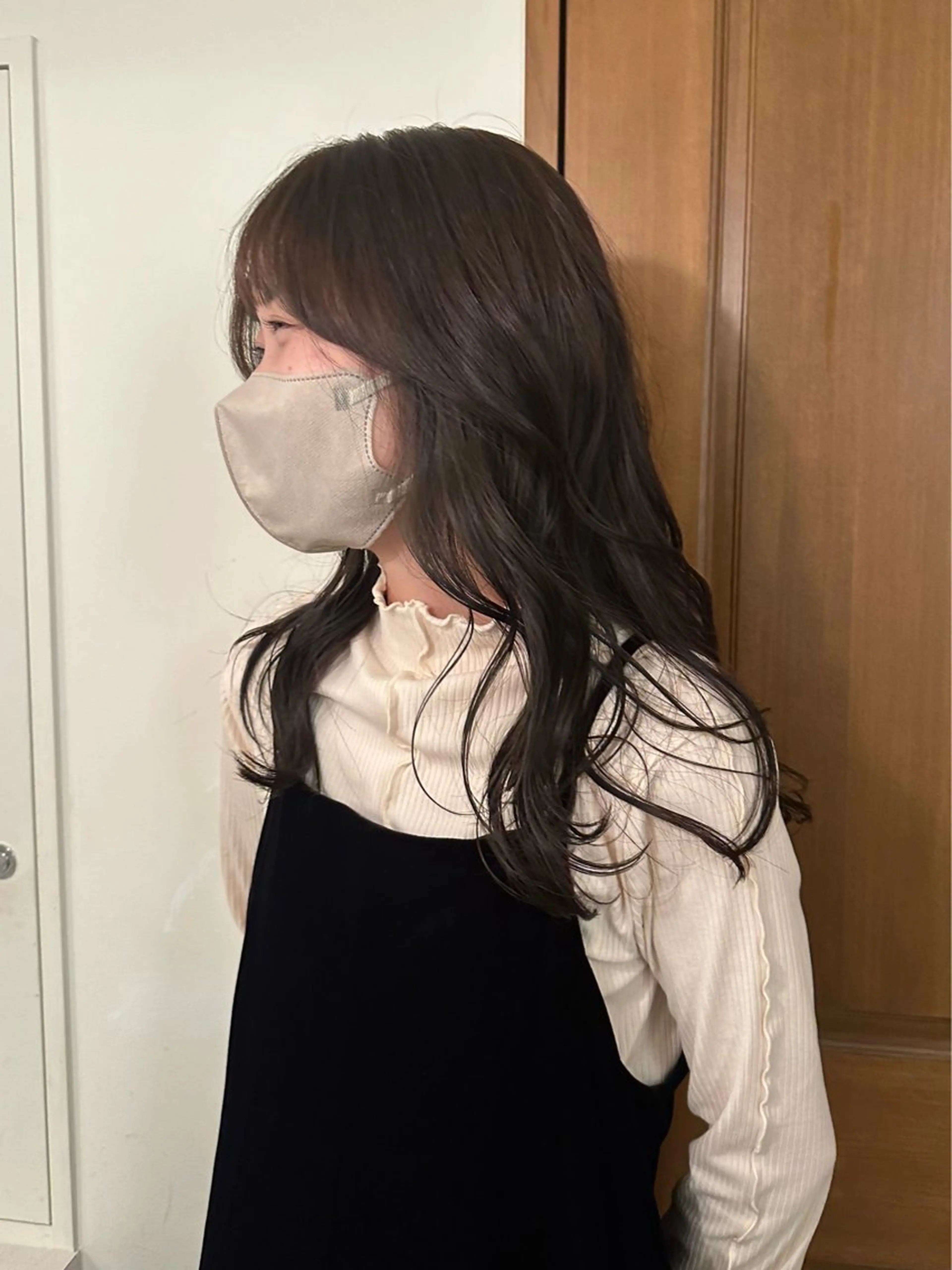 ロング カラー 透明感カラー ハシヅメ キョウカのヘアスタイル