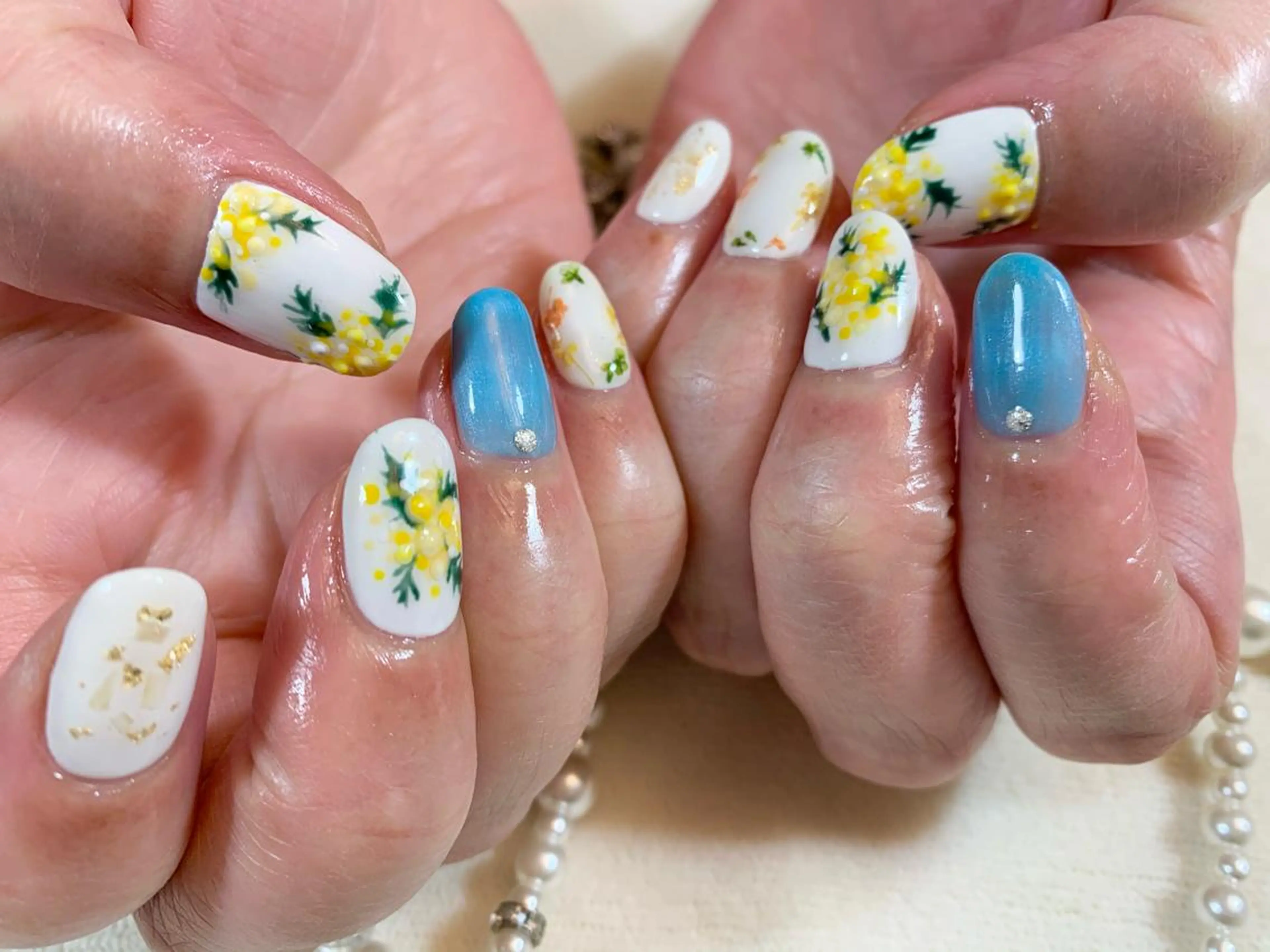 ネイル ハンドネイル 手塚 里奈のネイルデザイン