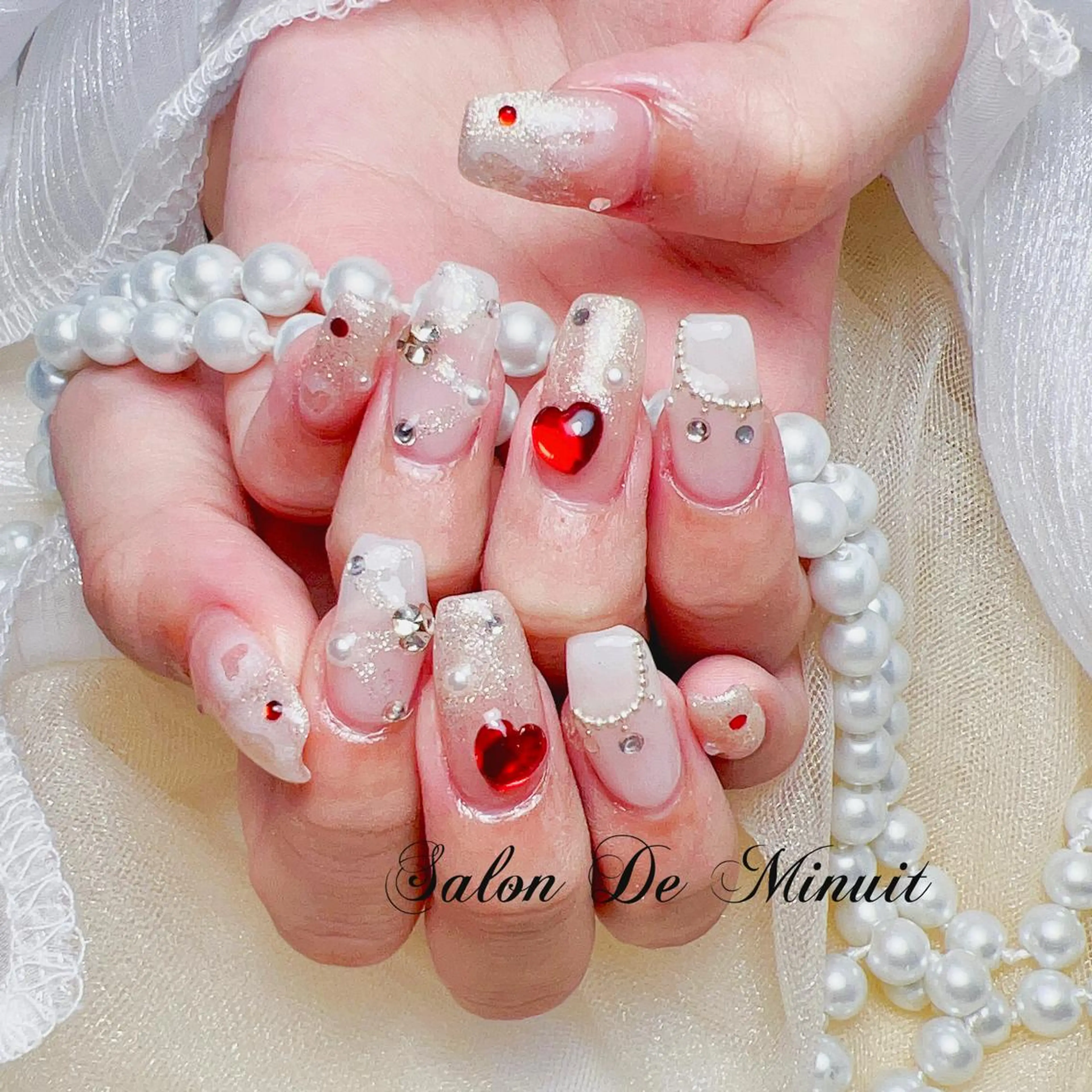 ネイル ハンドネイル ハンドケア Momo 🤍のネイルデザイン