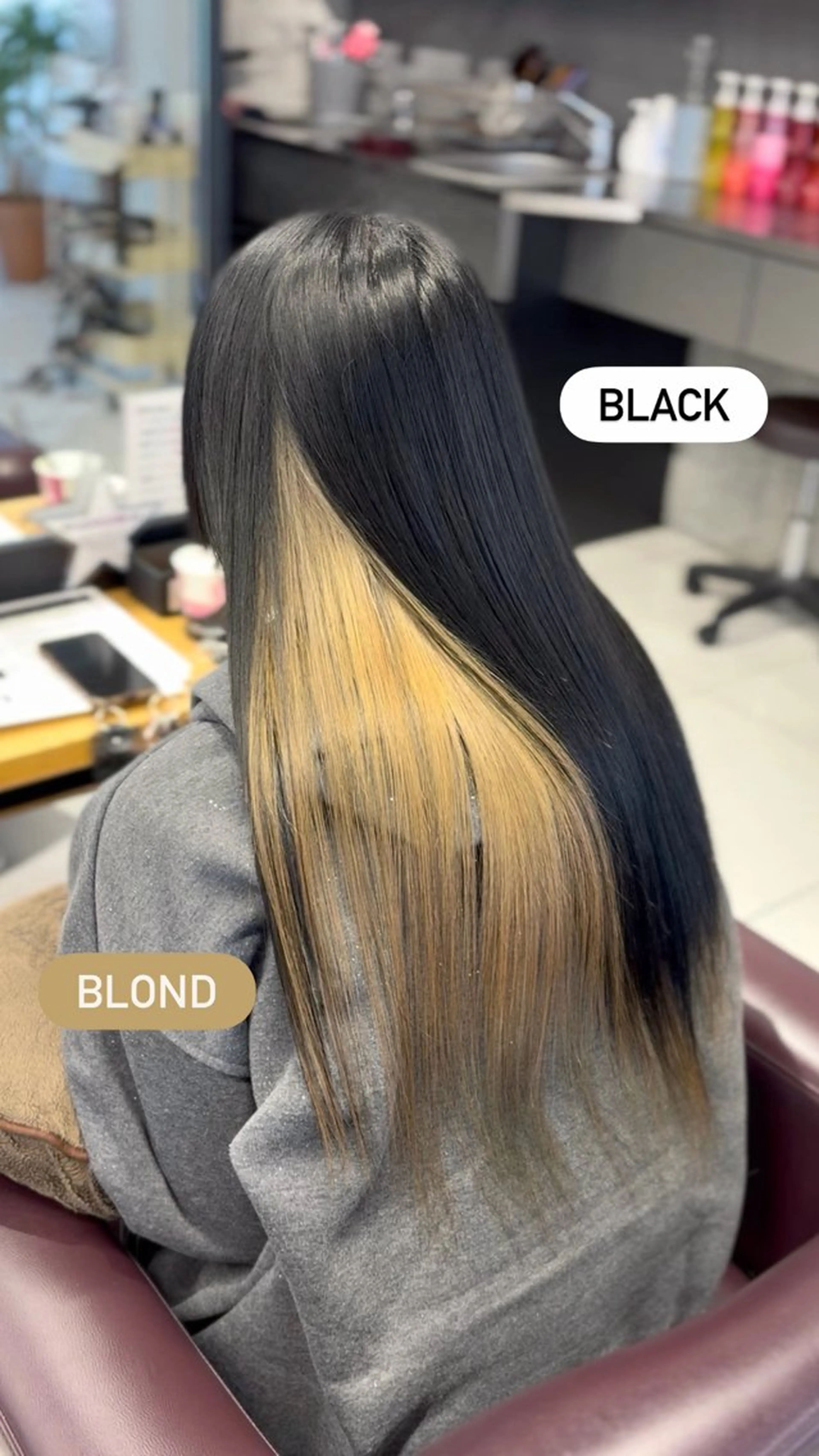 ロング カラー ヘアカラー shizuna/平尾 /カラー/髪質改善のヘアスタイル