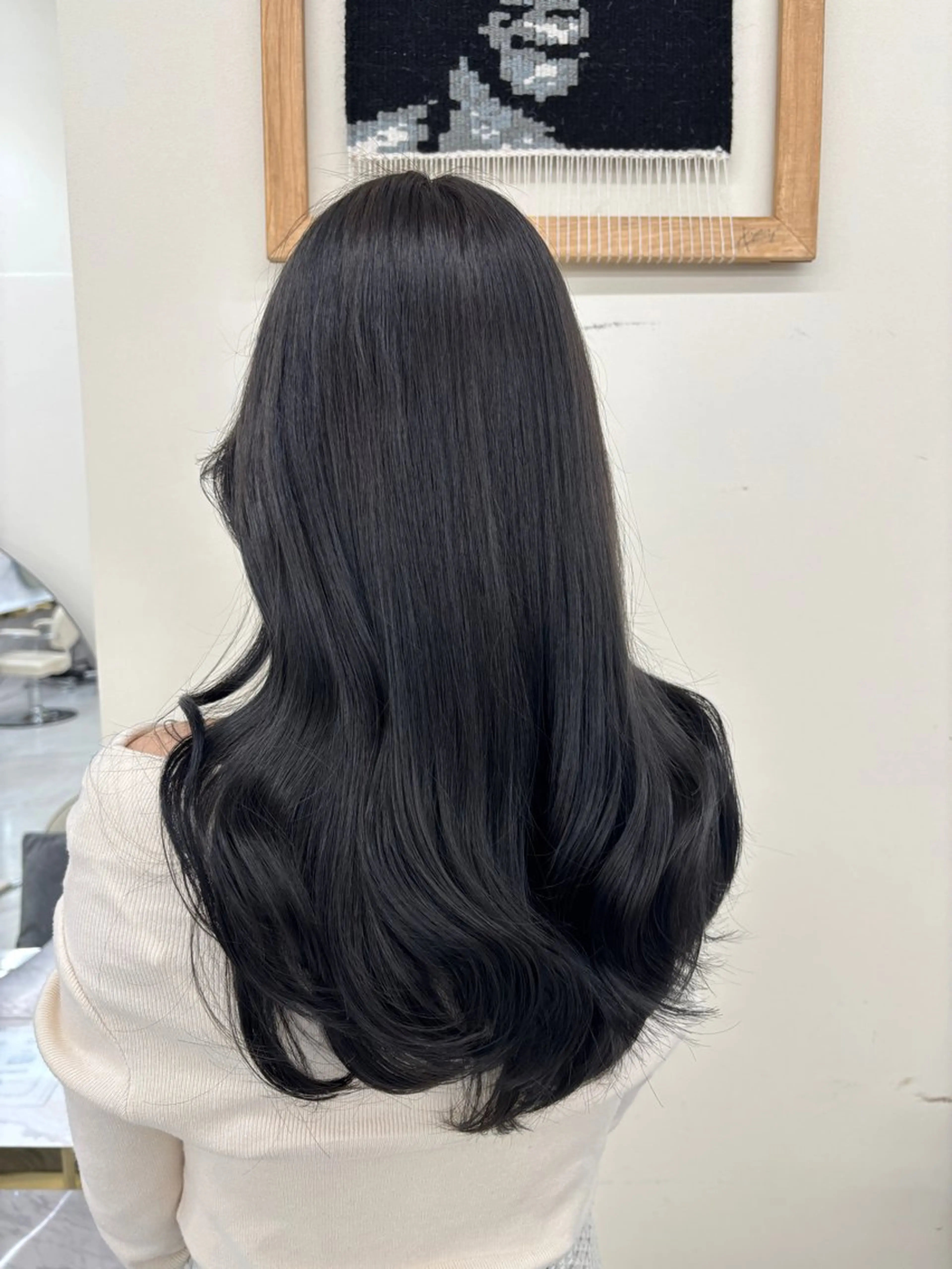 ロング レイヤーカット/髪質 改善/momo🎀のヘアスタイル