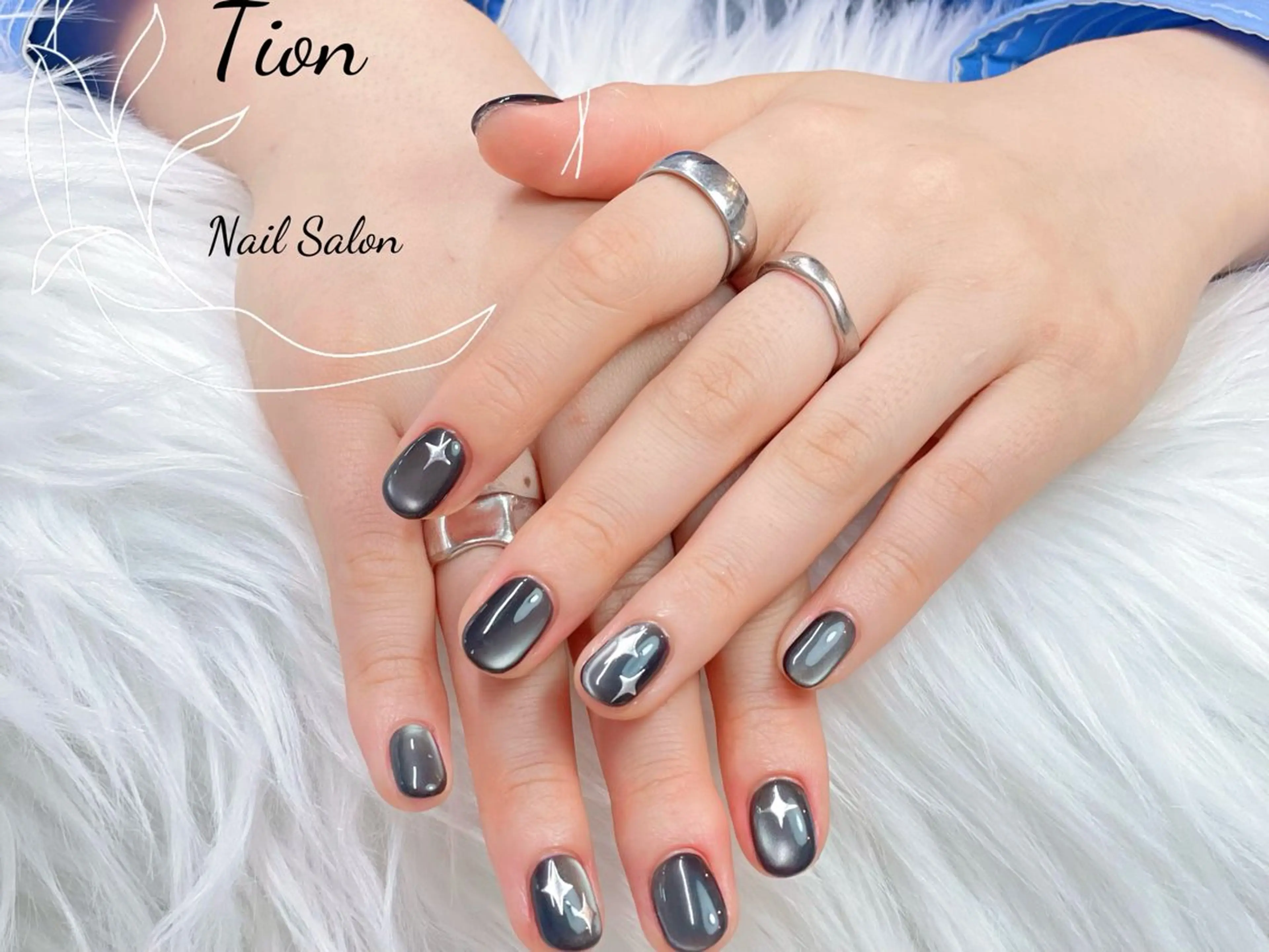 ネイル チークネイル 長さ出し フットネイル フレンチネイル ジェルネイル Nailsalon Tion武蔵小杉店所属・Nailsalon Tion武蔵小杉店のネイルデザイン