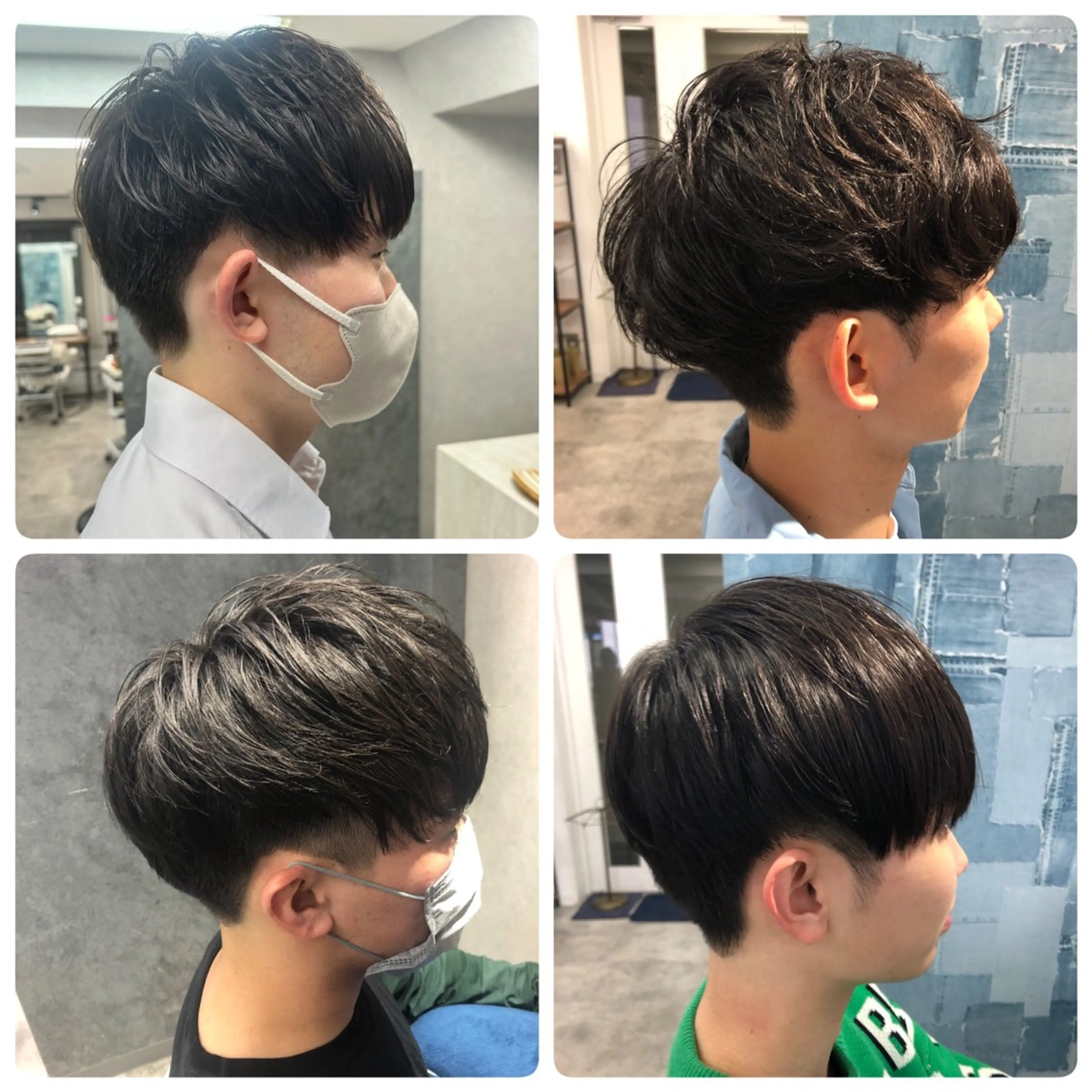 メンズ マッシュ ツーブロック カット Noy所属・Noyヨシモト ヒロトのヘアスタイル