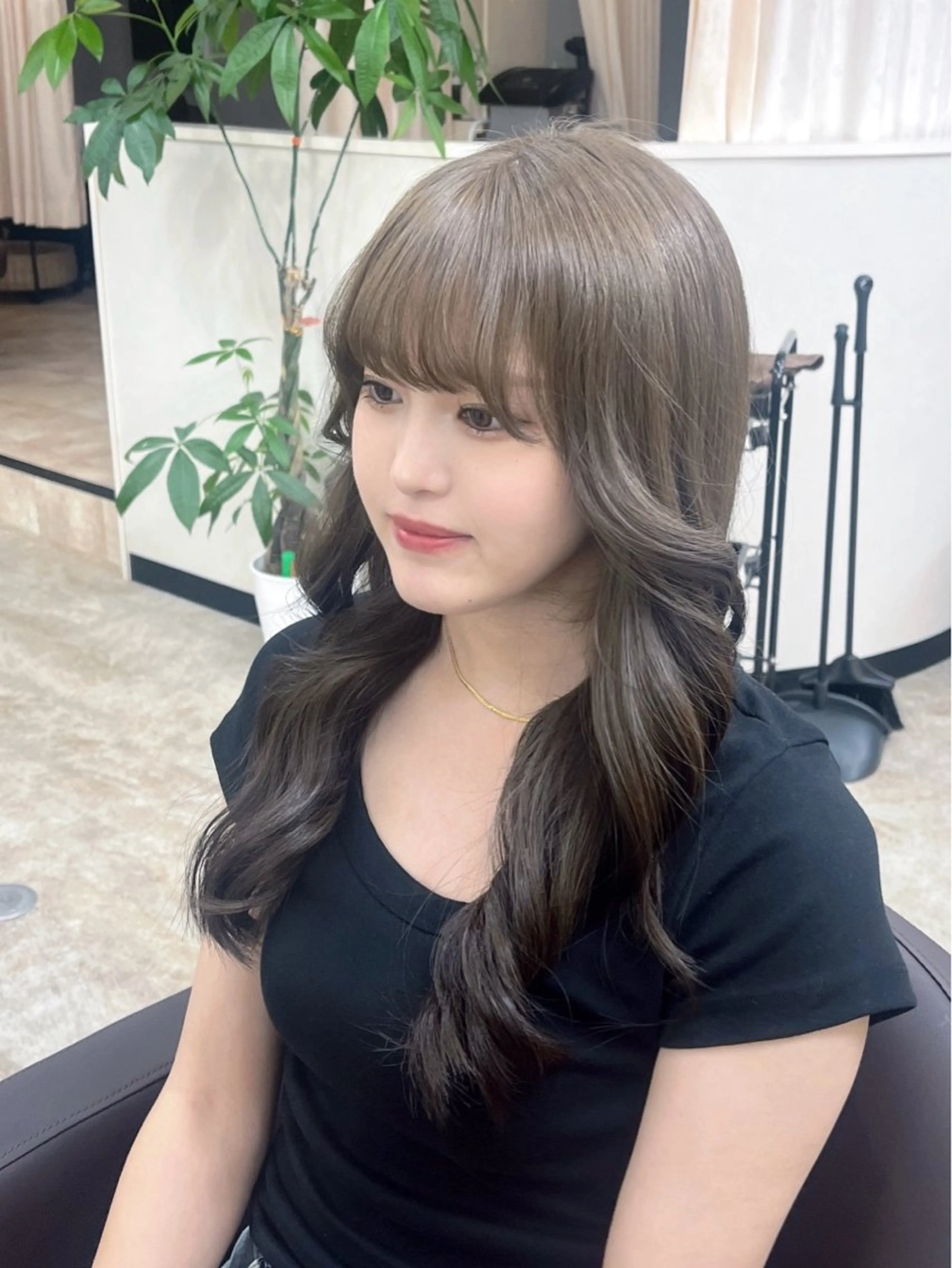 カラー オリーブカラー ヘアカラー hibiki / ハイトーン🎀のヘアスタイル