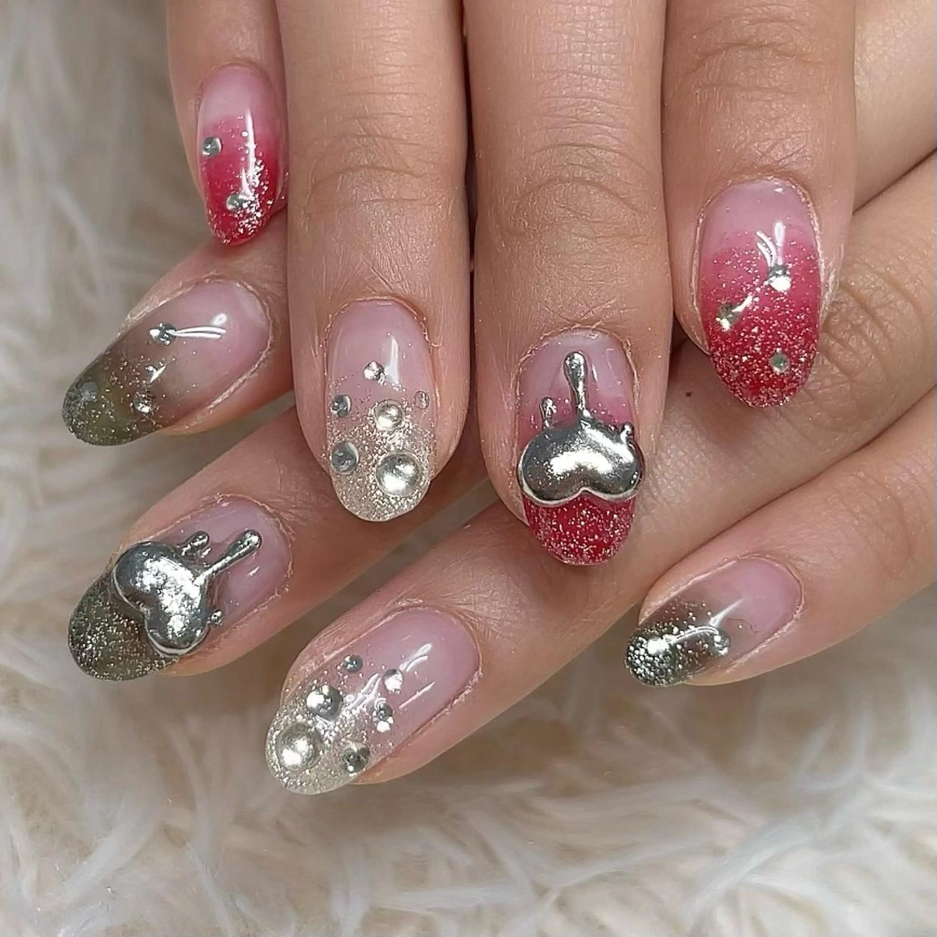 ネイル ハンドネイル 【Yappy🌈】 💖P-tanaのネイルデザイン