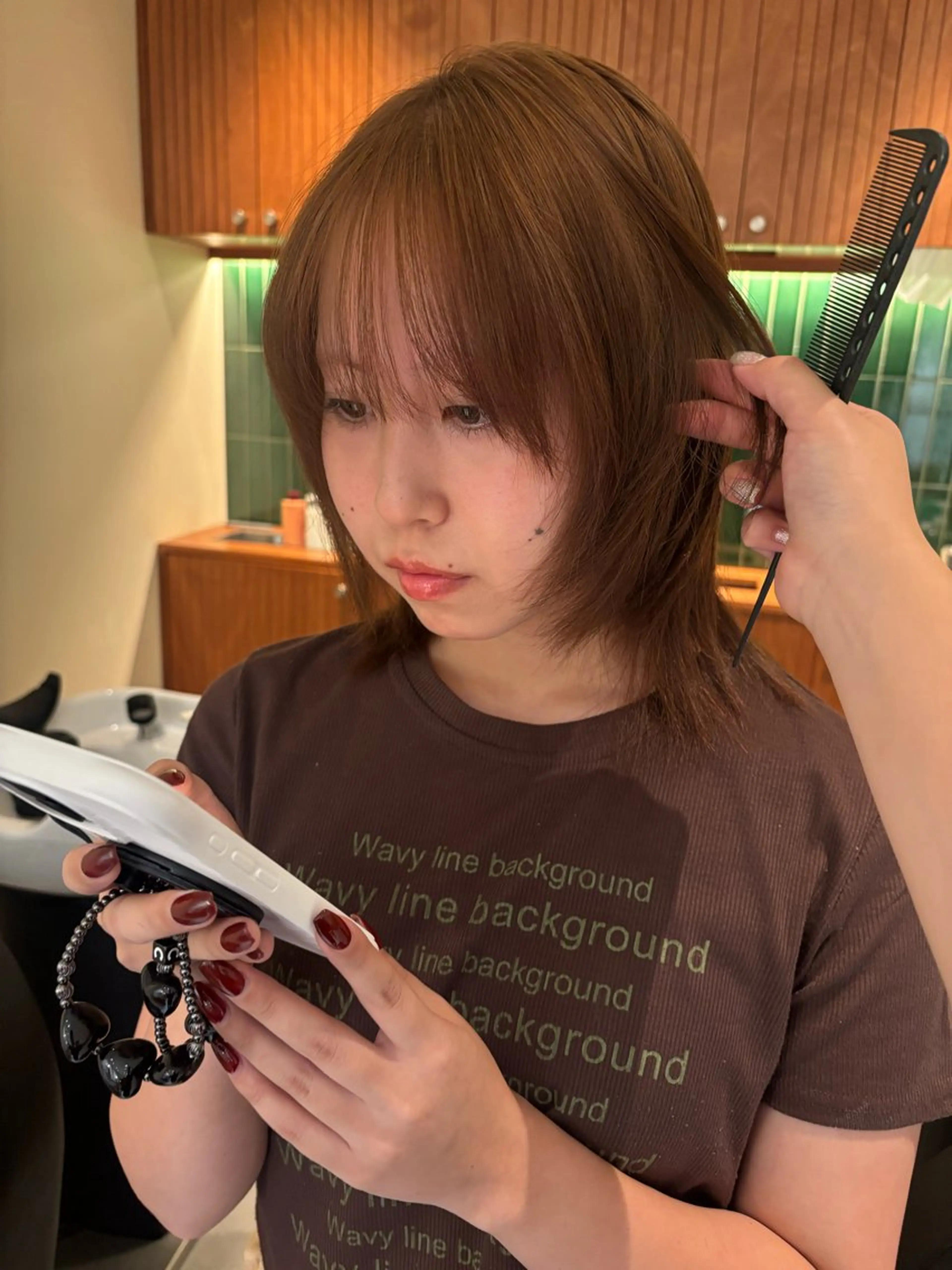 カラー＋アメイジアトリートメントの写真